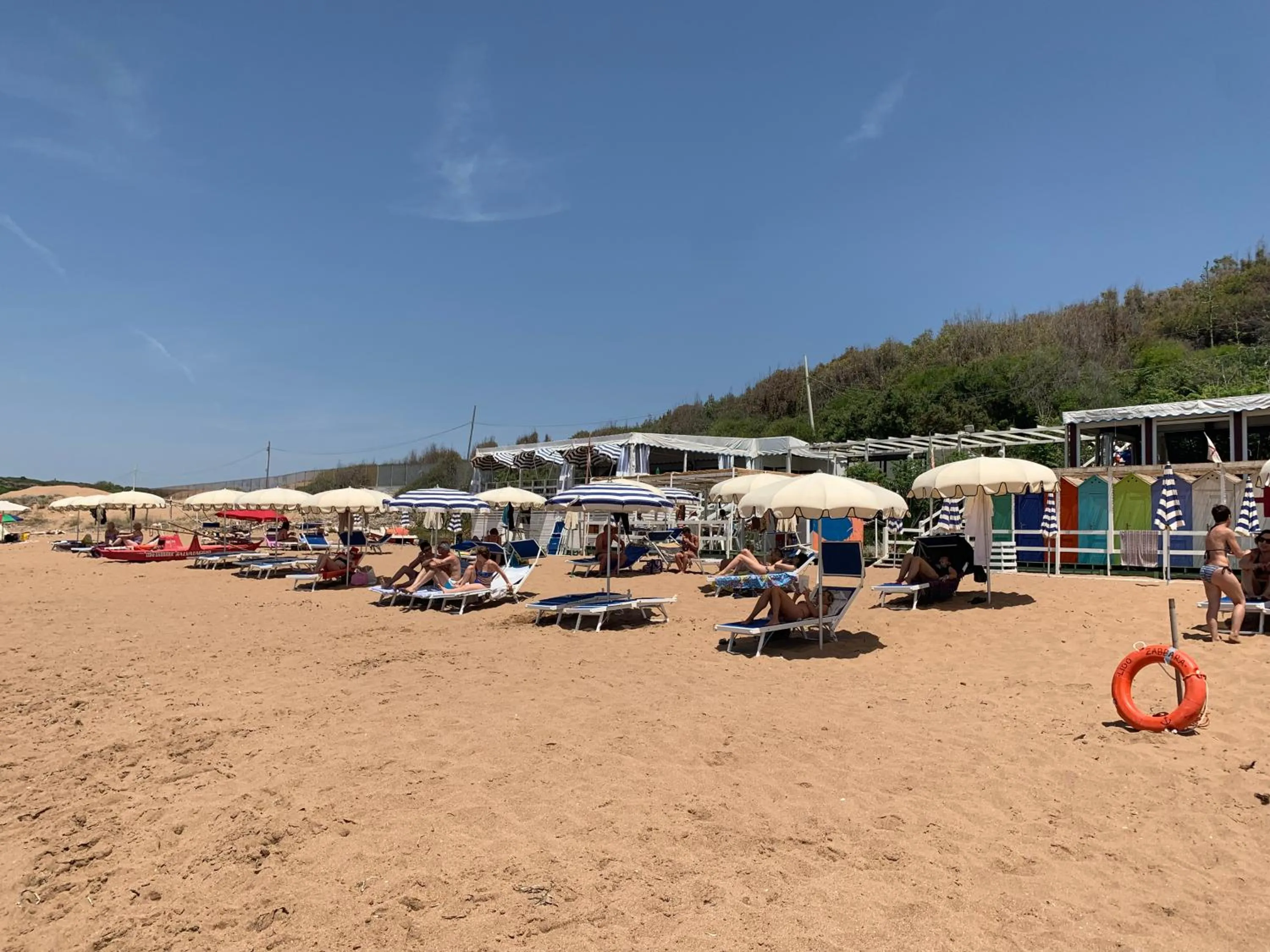 Beach in La Rosa Hotel - Selinunte
