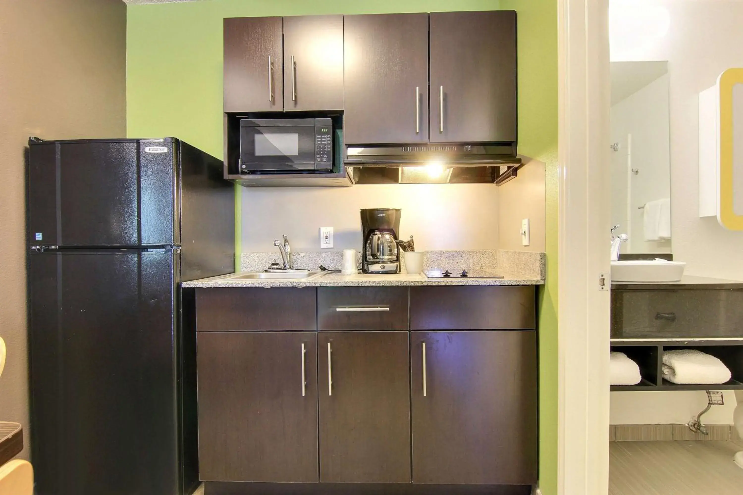 Kitchen or kitchenette in Studio 6-Austin, TX - Northwest Kitchen or kitchenette in Studio 6-Austin, TX - Northwest