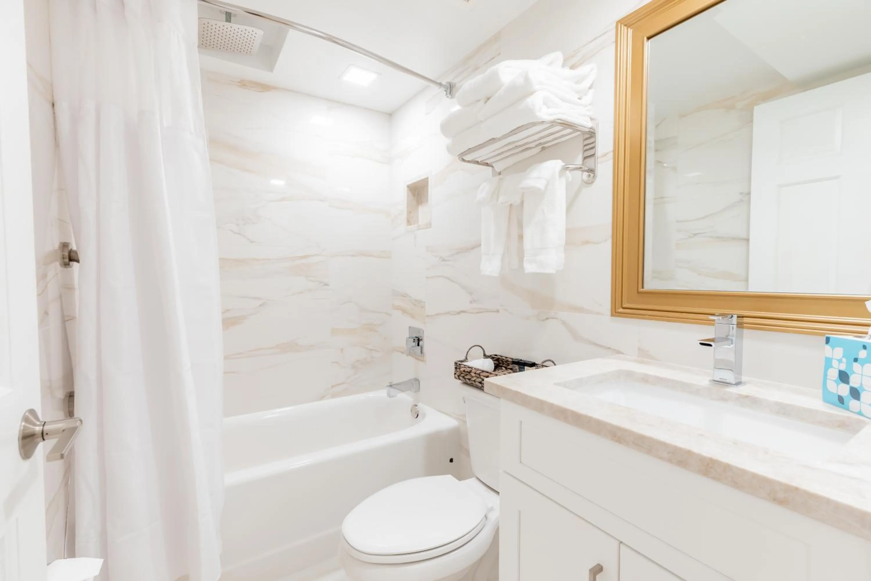 Bathroom in La Mer Beachfront Resort