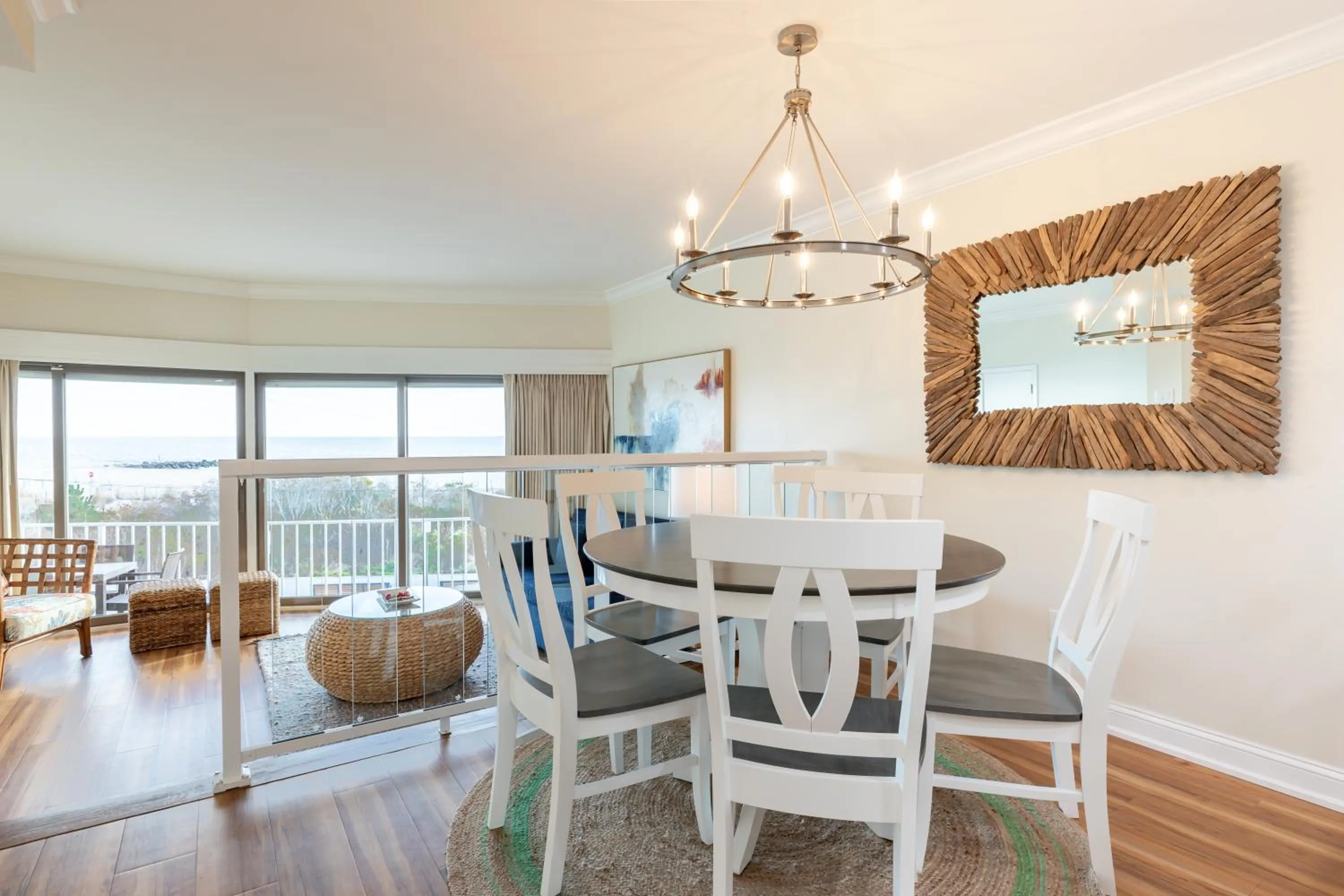 Dining area in La Mer Beachfront Resort