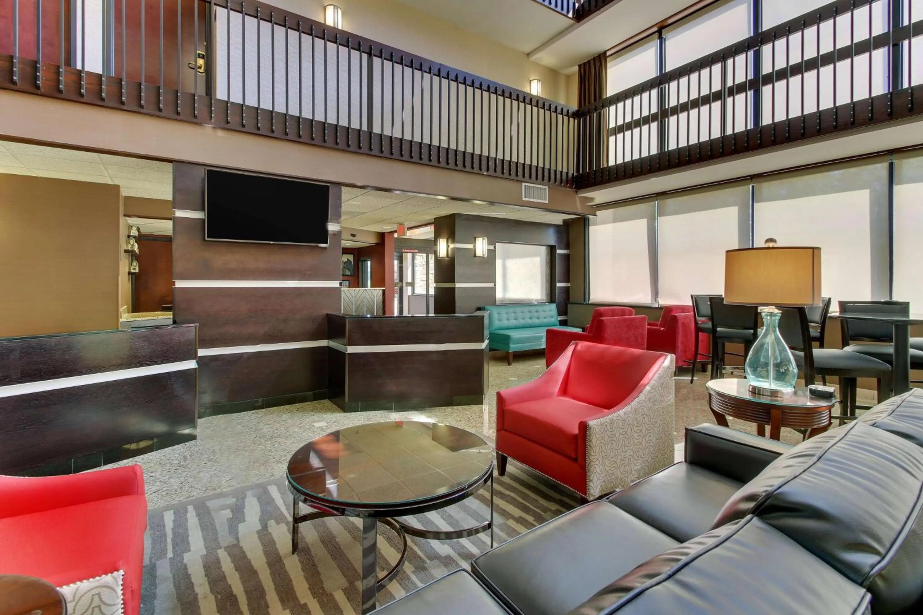 Lobby or reception in Heritage Inn Suites Houston Sugar Land, Trademark by Wyndham