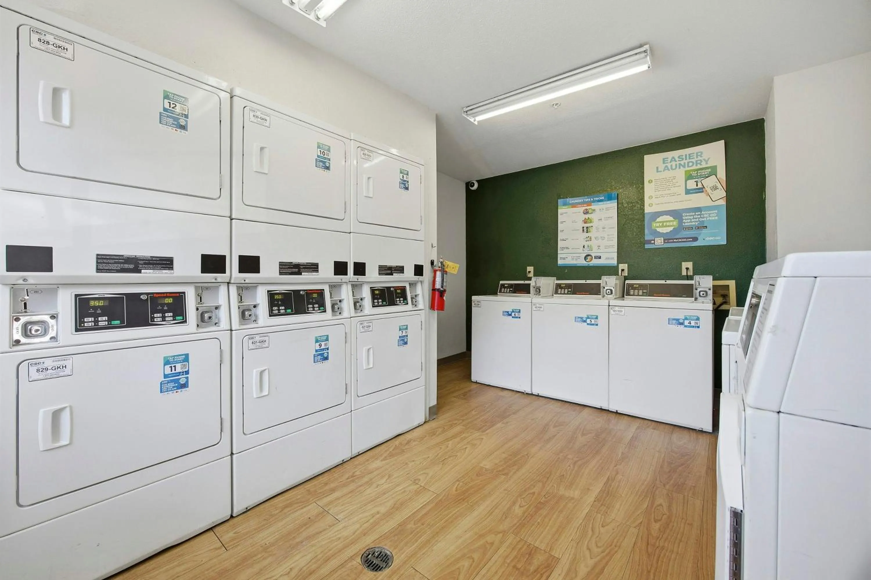 laundry in HomeTowne Studios by Red Roof Atlanta - Peachtree Corners
