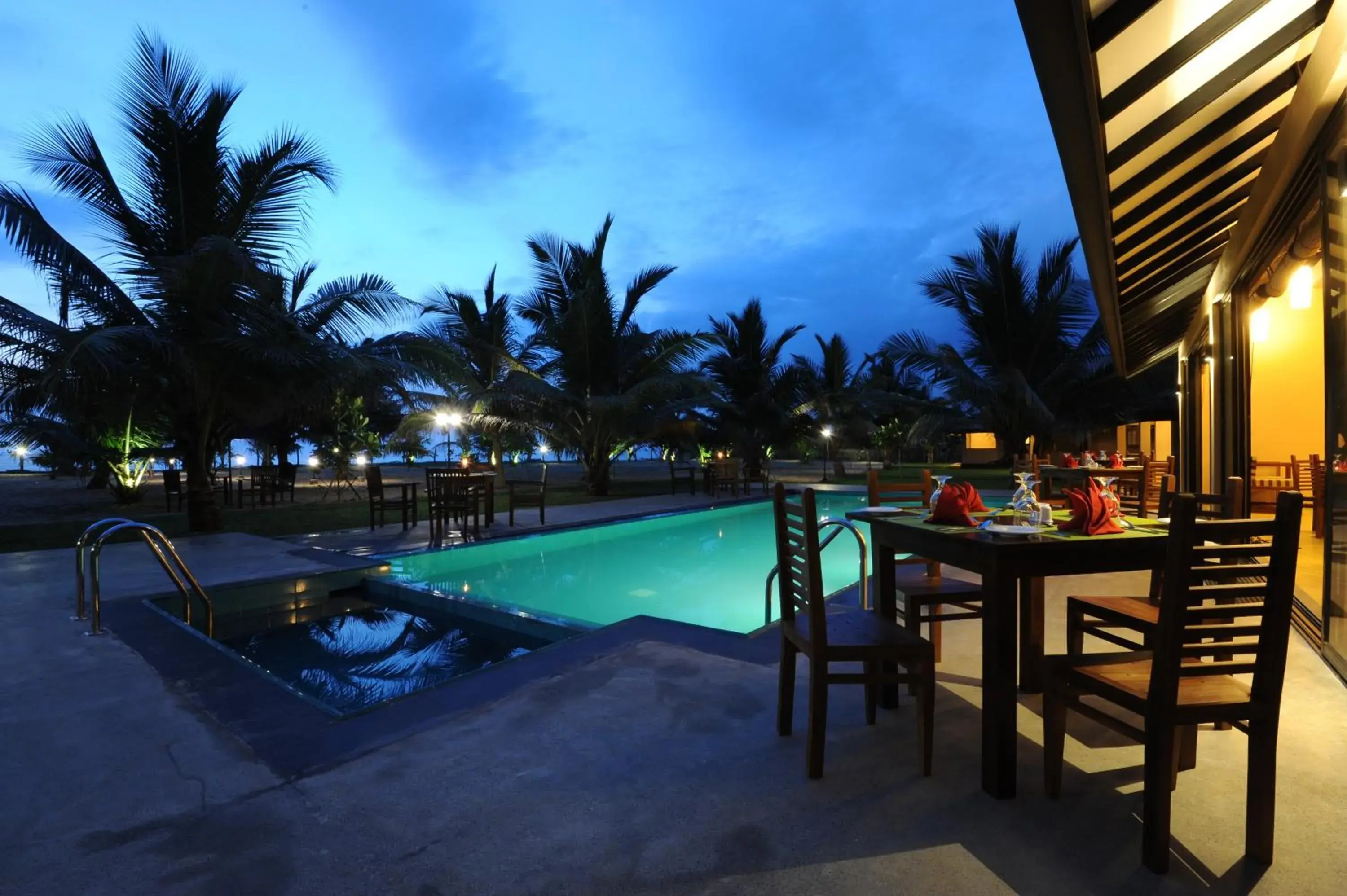 Swimming pool in Melheim Beach Kalpitiya Swimming pool in Melheim Beach Kalpitiya