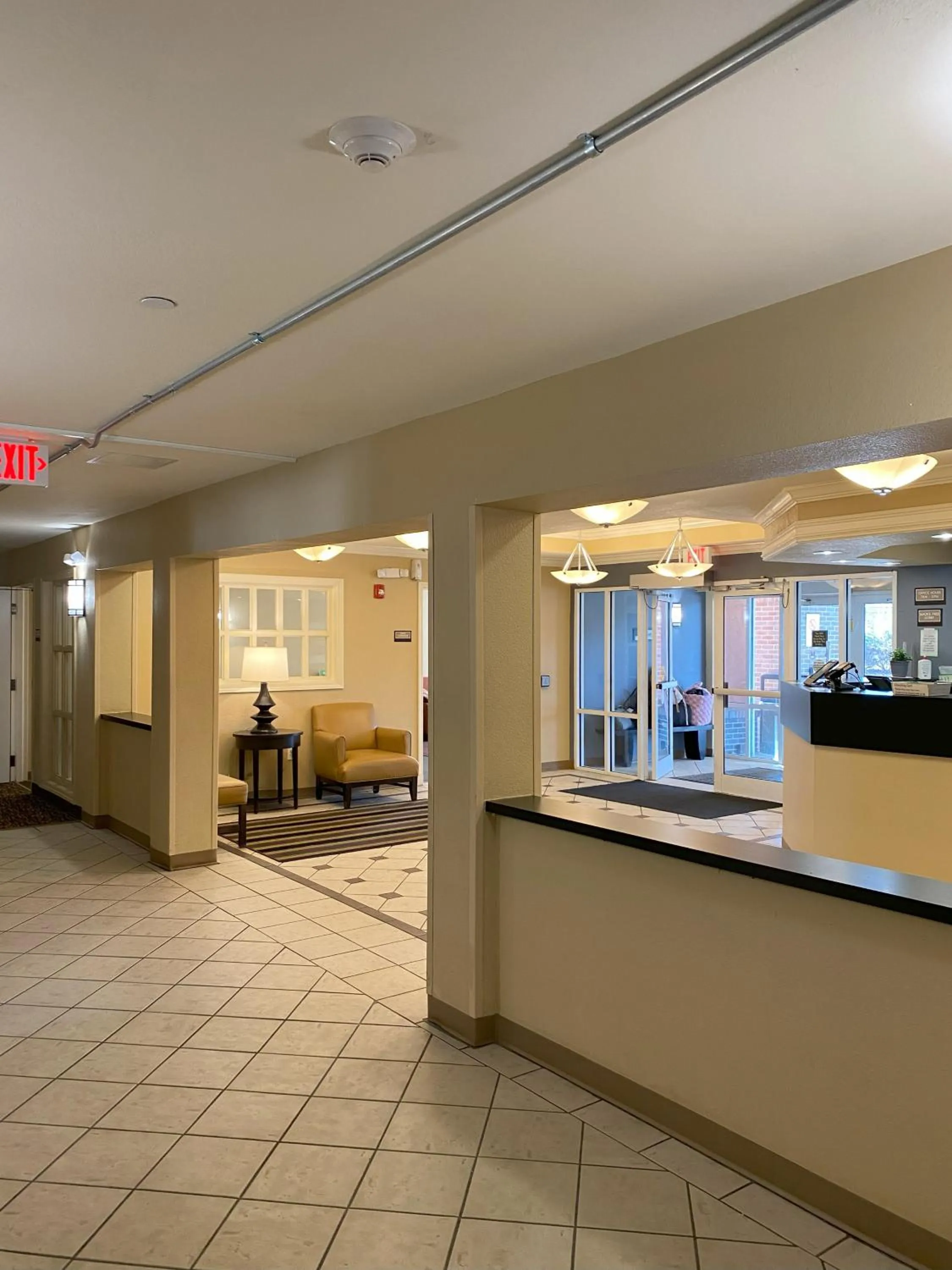 Property building in Auburn Hills Extended Stay Inn