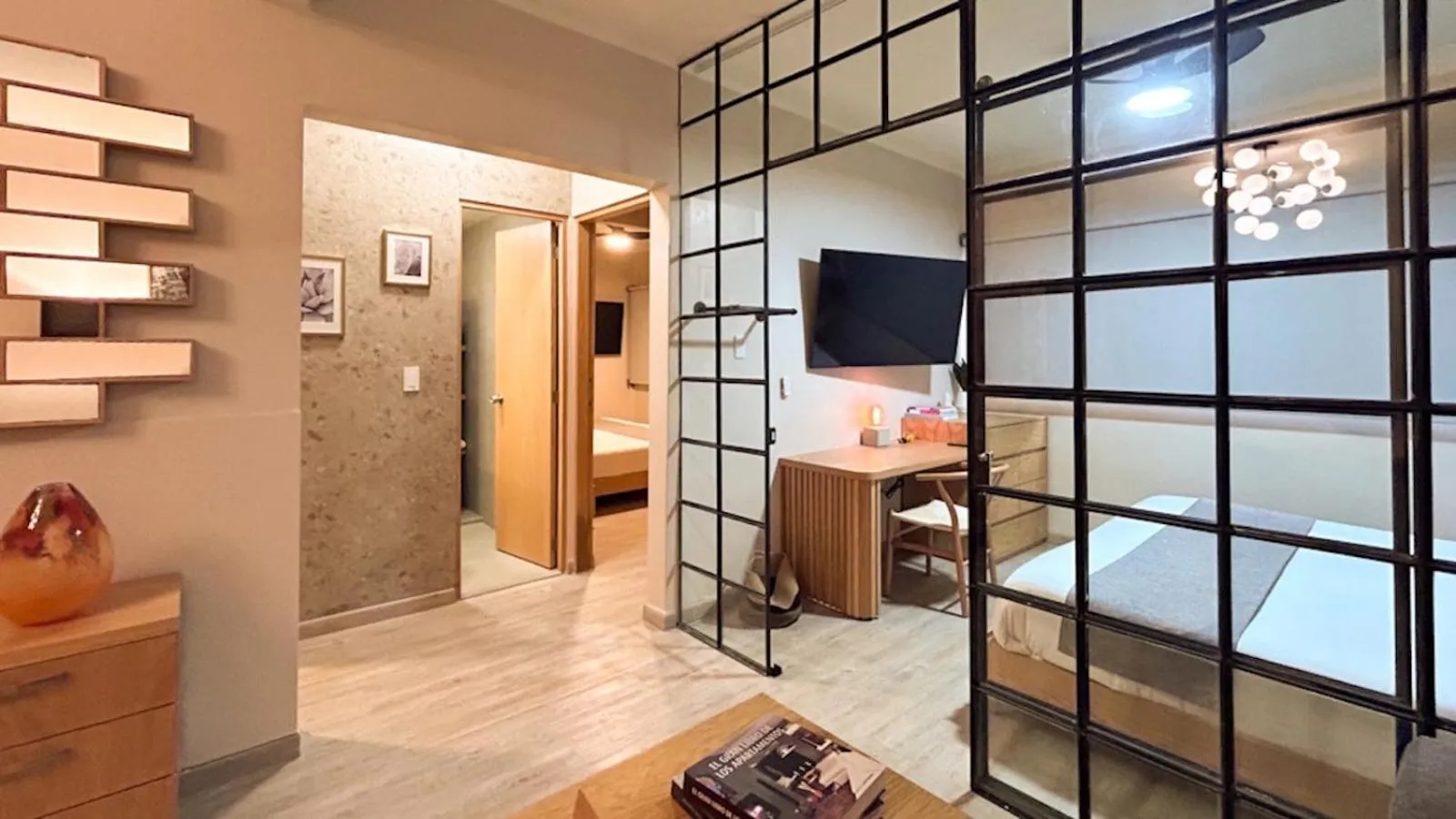 Living room, Bed in Mi Zona Lodging WTC