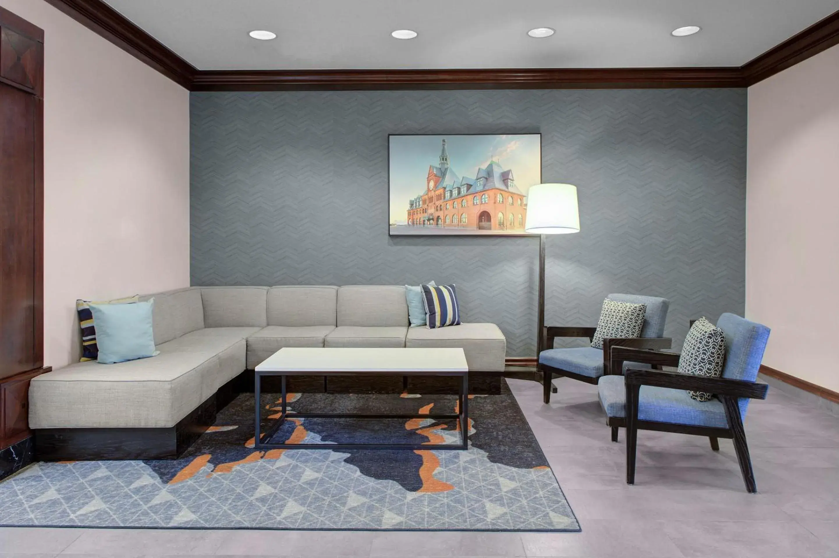 Lobby or reception in Hyatt House Parsippany Whippany Lobby or reception in Hyatt House Parsippany Whippany