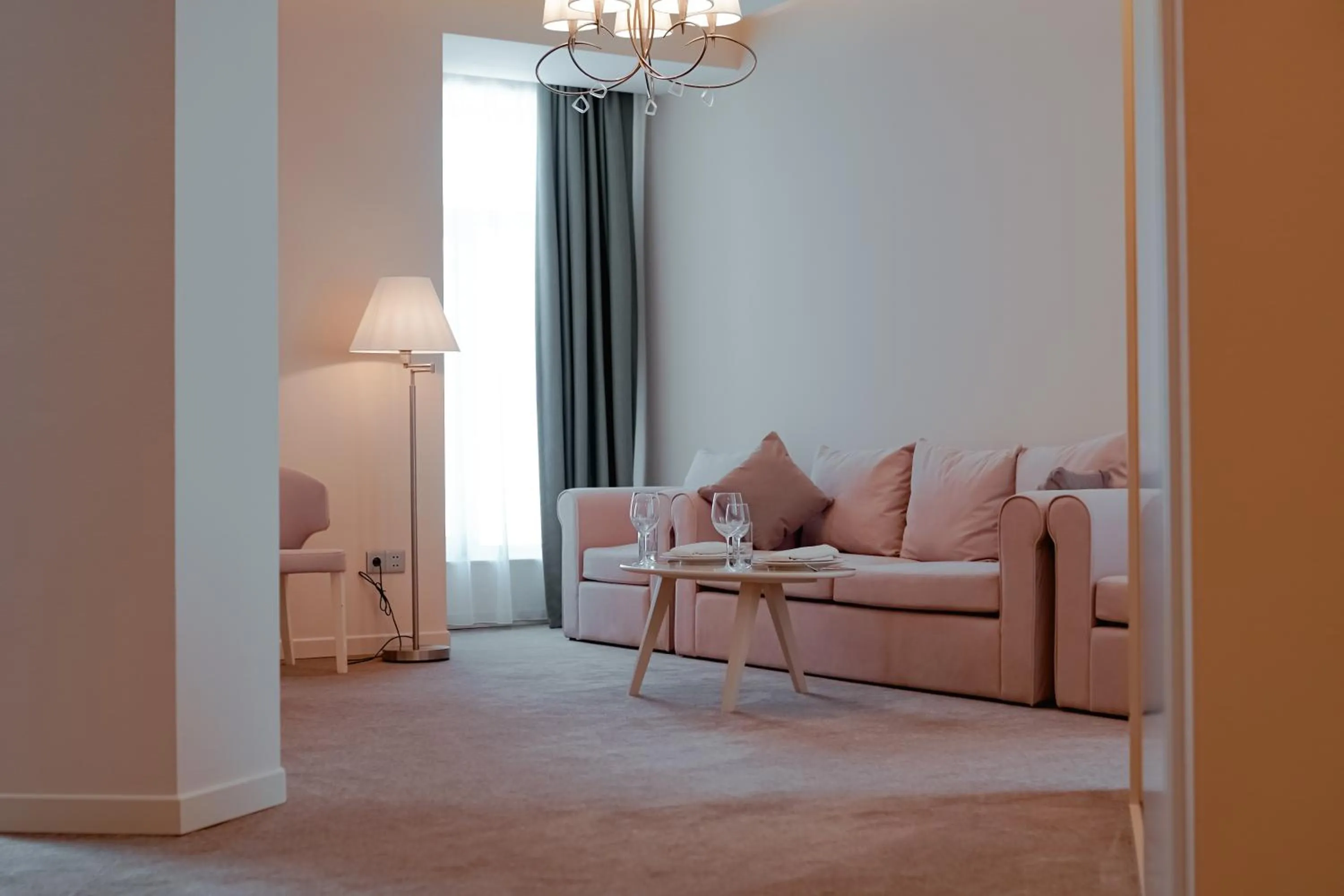 Living room in Khazar Inji Hotel