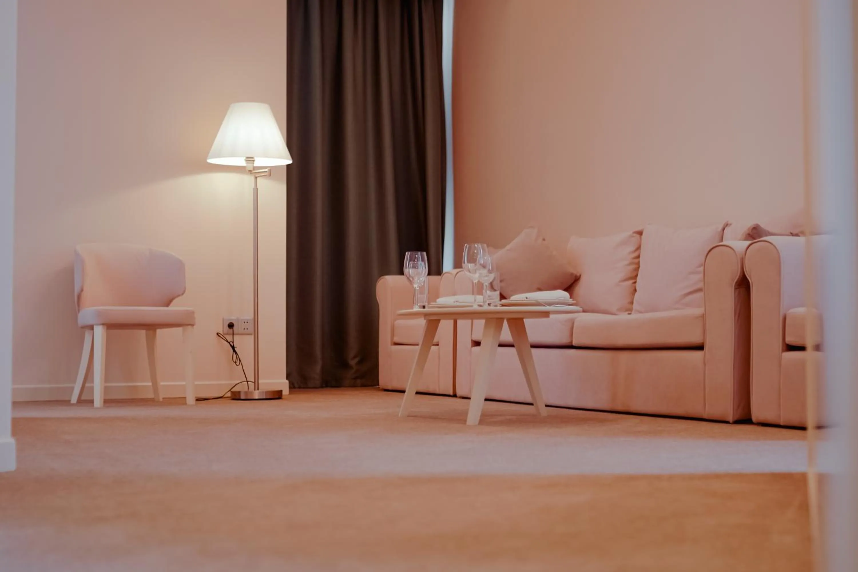 Living room in Khazar Inji Hotel