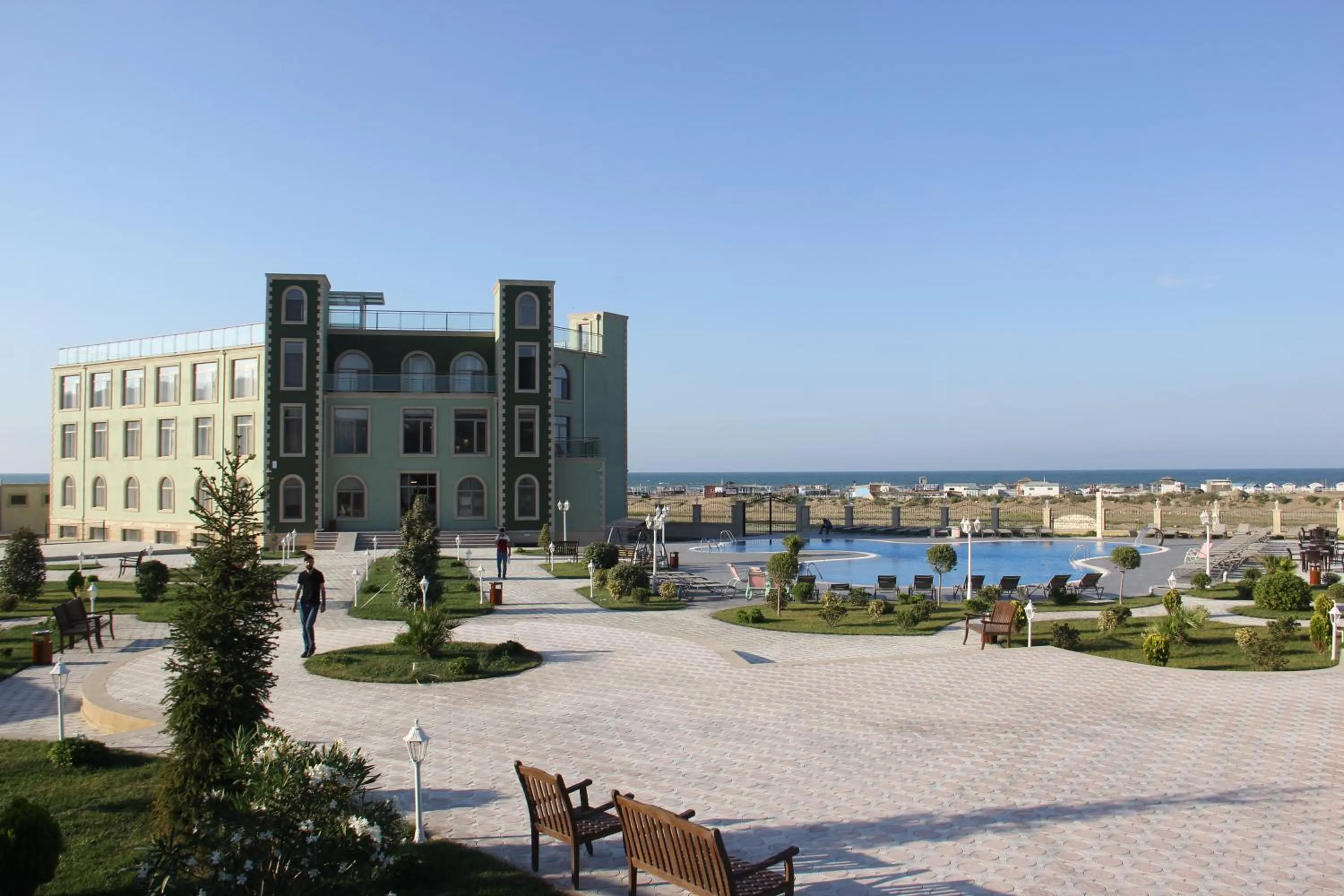 Property building in Khazar Inji Hotel