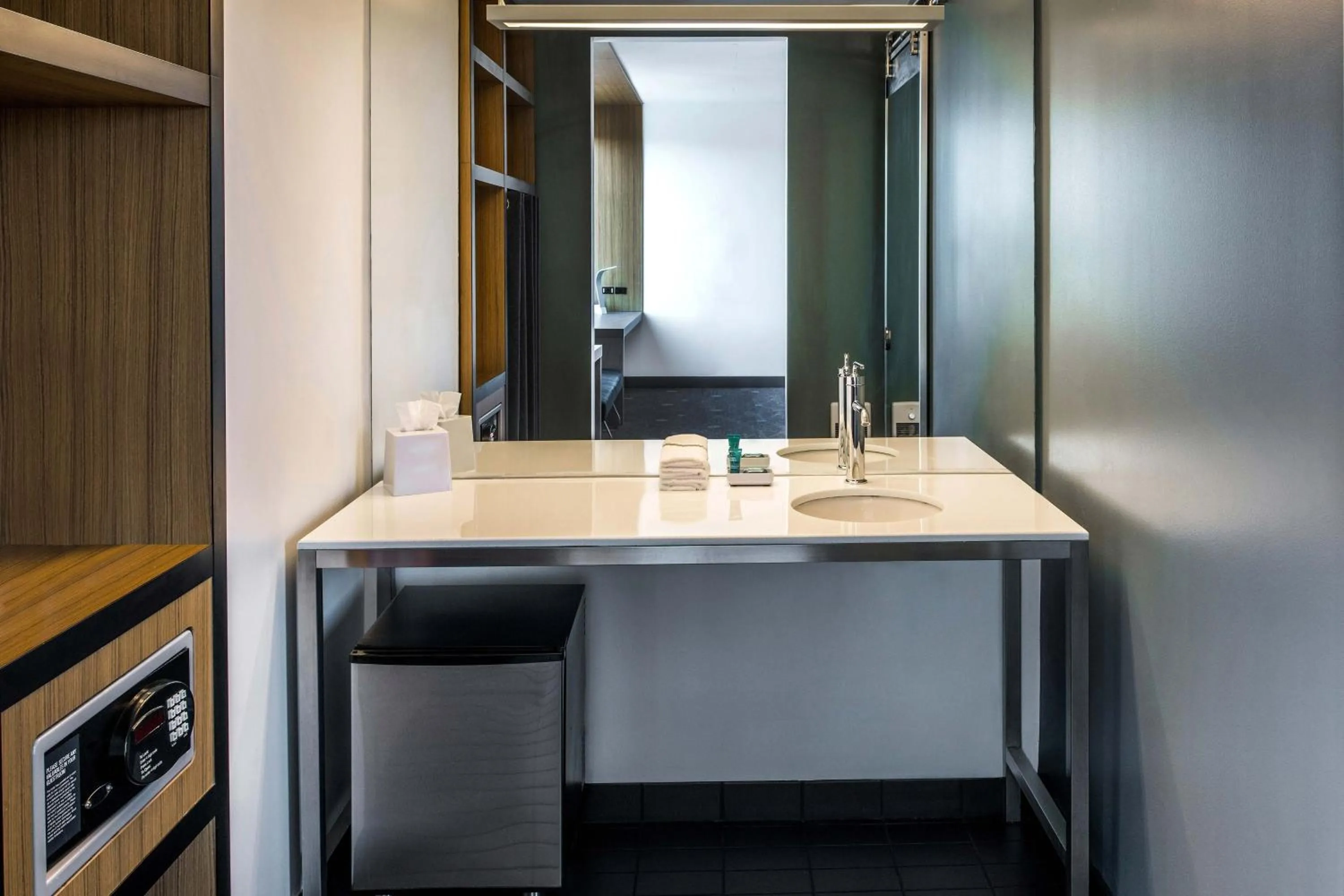 Bathroom in Aloft Charlotte Ballantyne