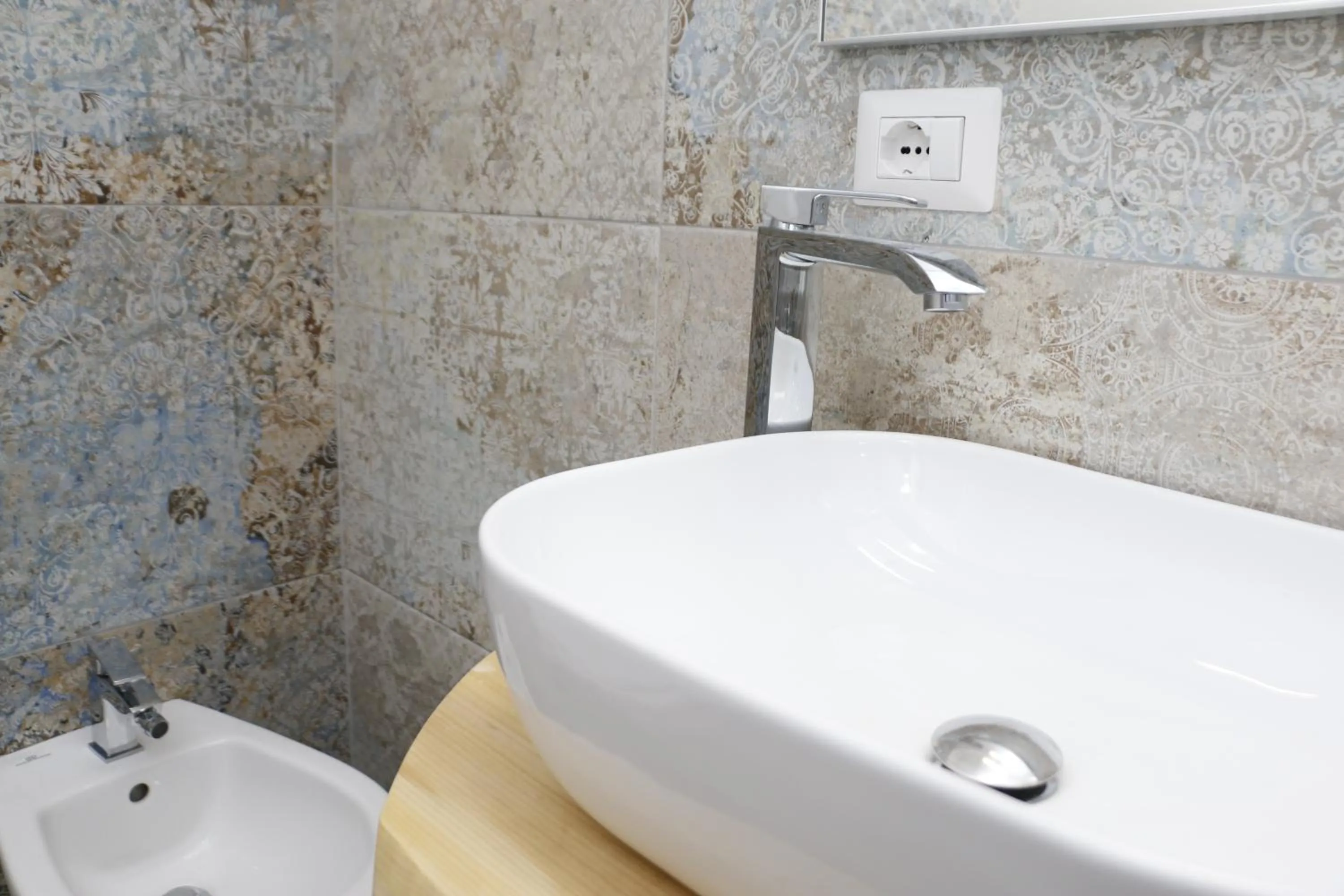 Shower in La Nicchia B&B