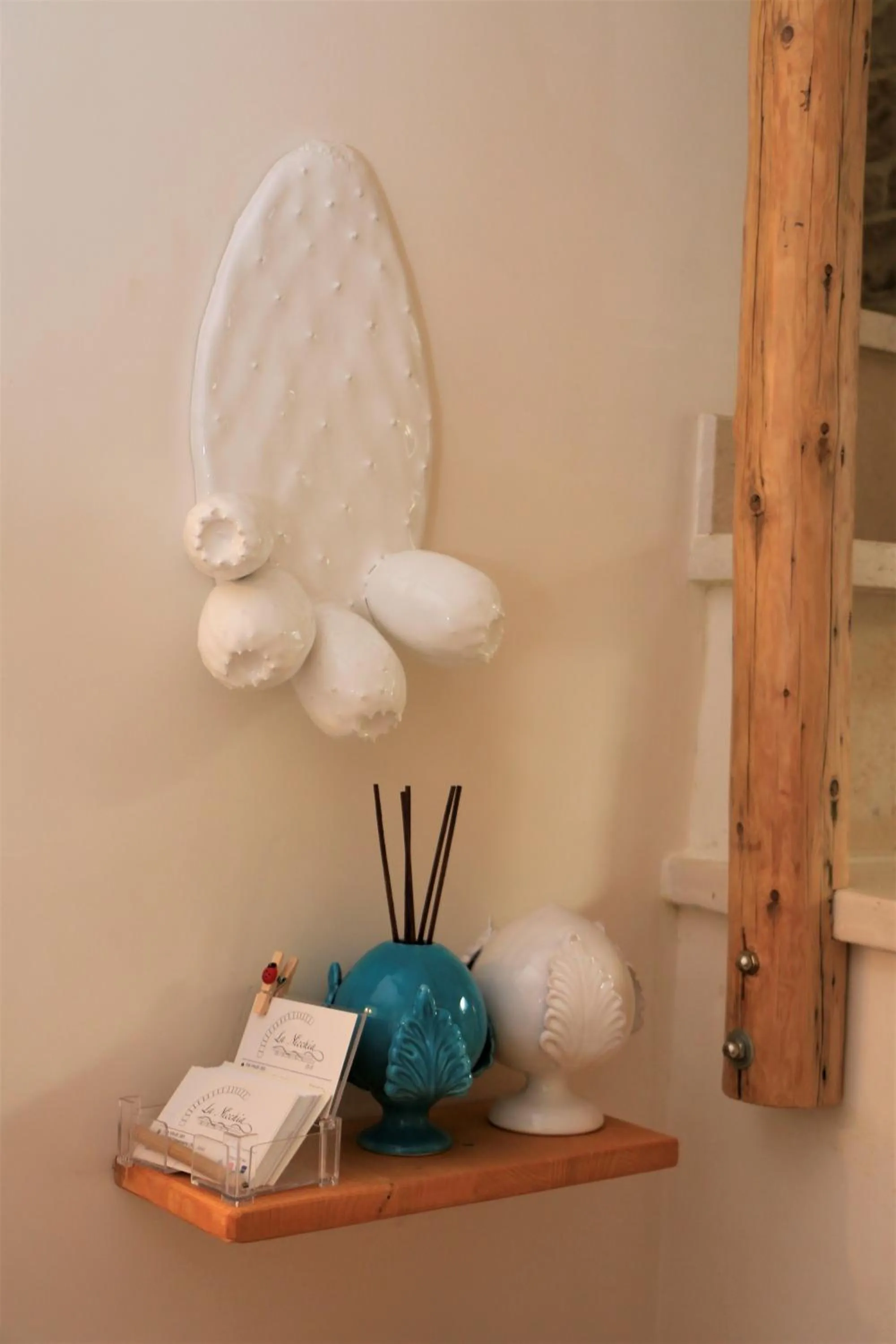 Decorative detail in La Nicchia B&B