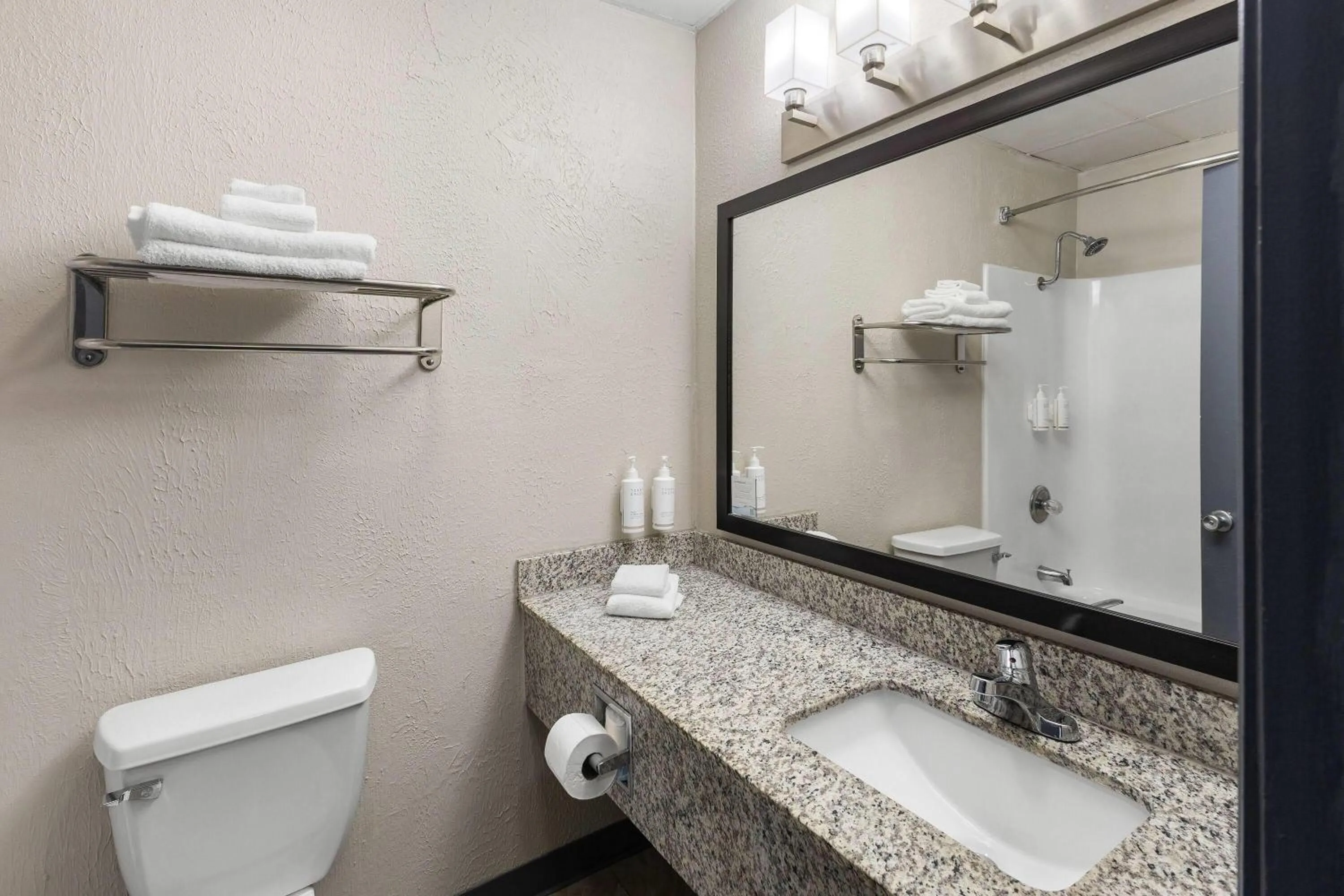 Bathroom in Days Inn by Wyndham Madisonville