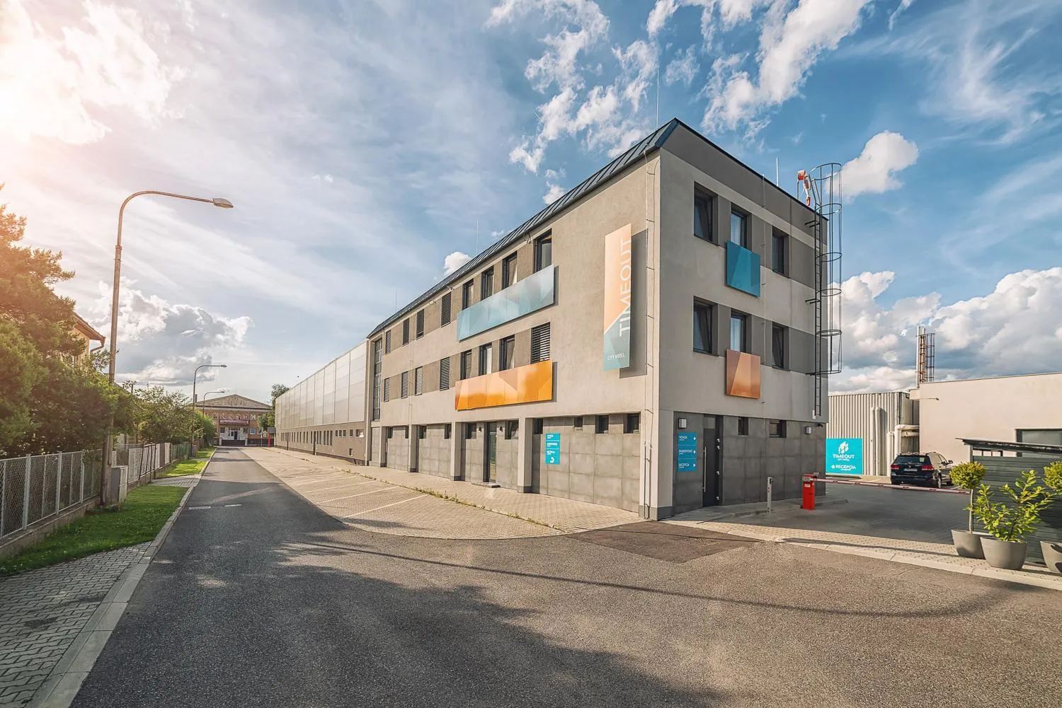 Property building in TIMEOUT City Hotel