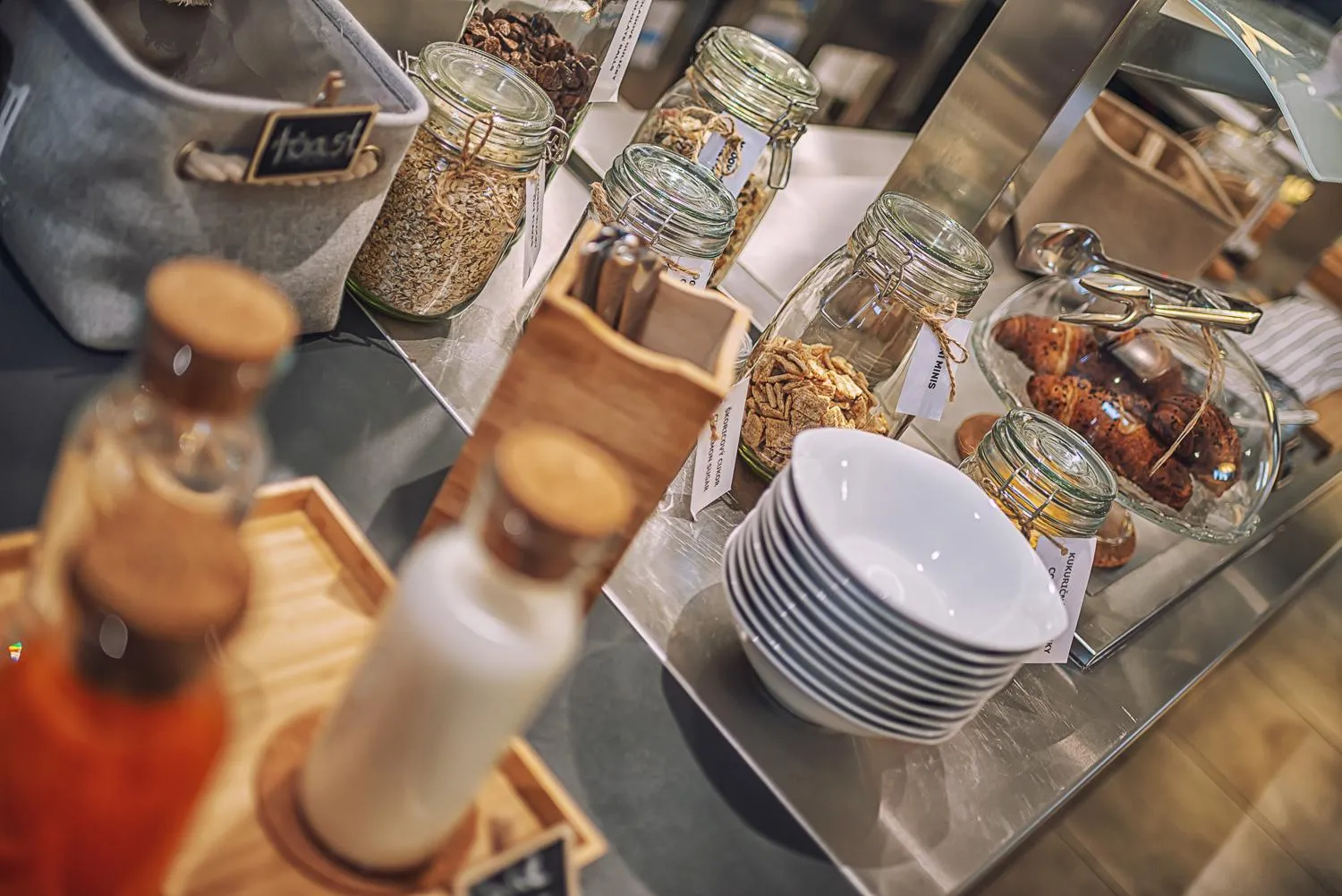 Food and drinks in TIMEOUT City Hotel