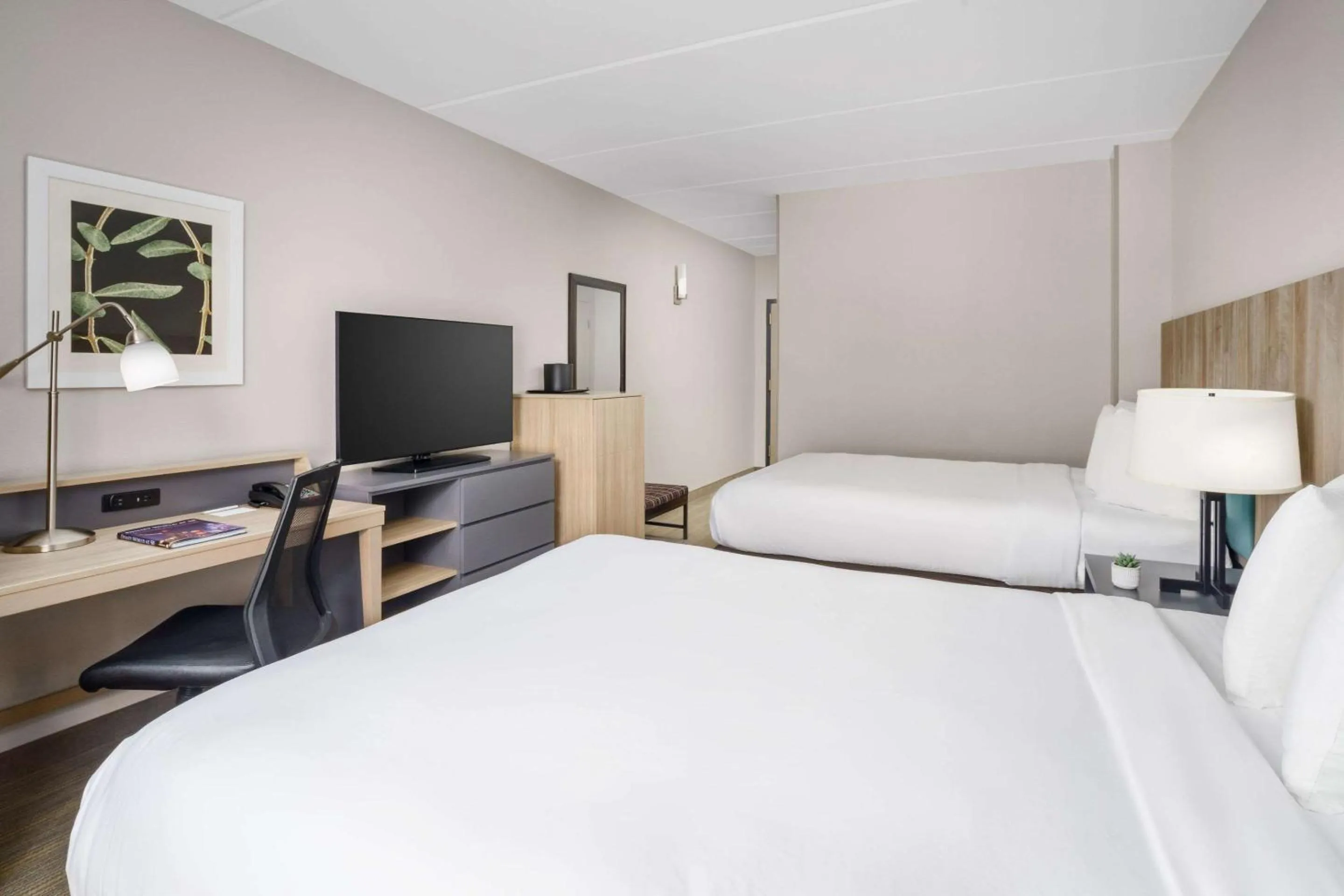 Bedroom, Bed in Country Inn & Suites by Radisson, Orlando Airport, FL