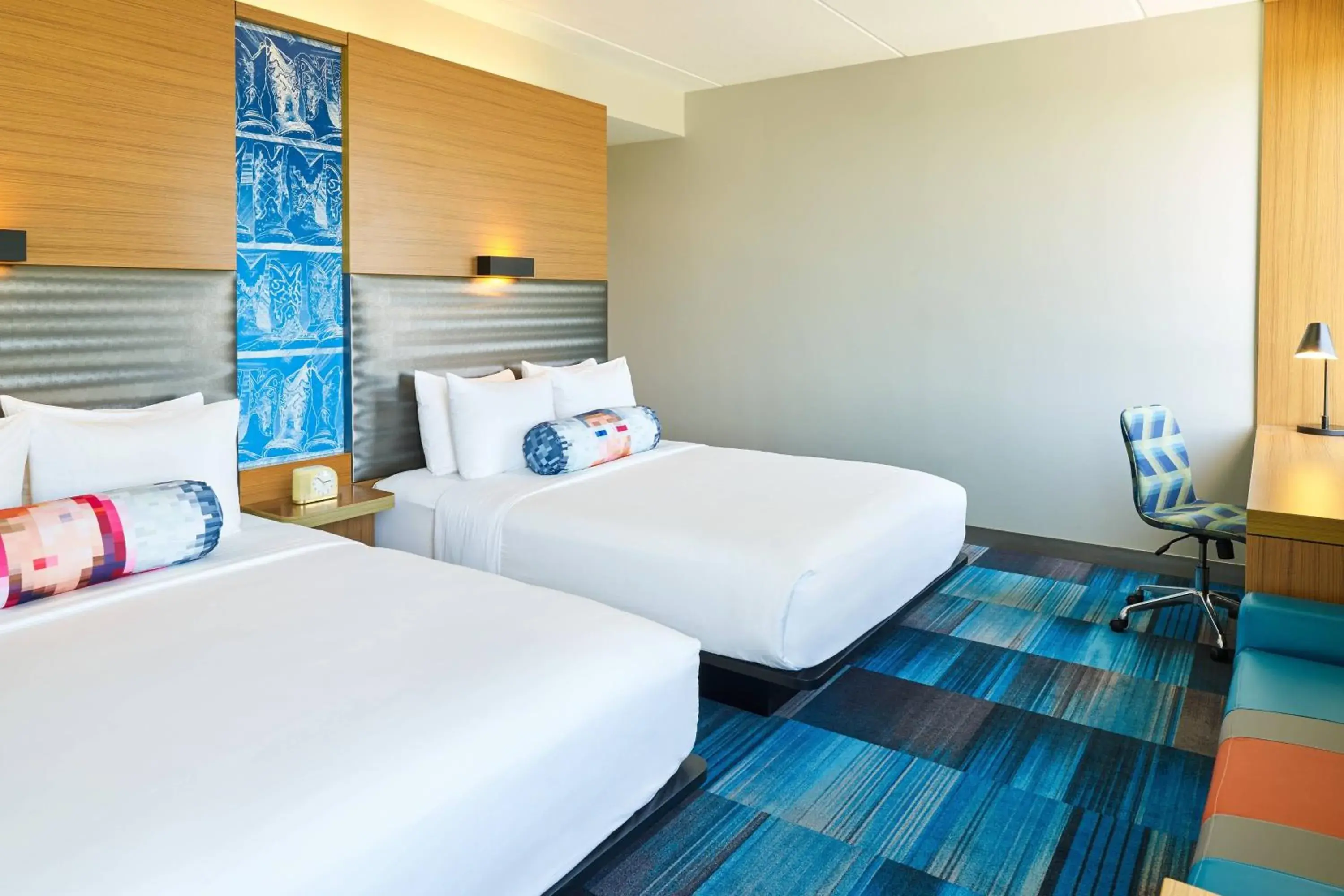 Queen Room with Two Queen Beds - Hearing Accessible in Aloft Hotel Plano Queen Room with Two Queen Beds - Hearing Accessible in Aloft Hotel Plano