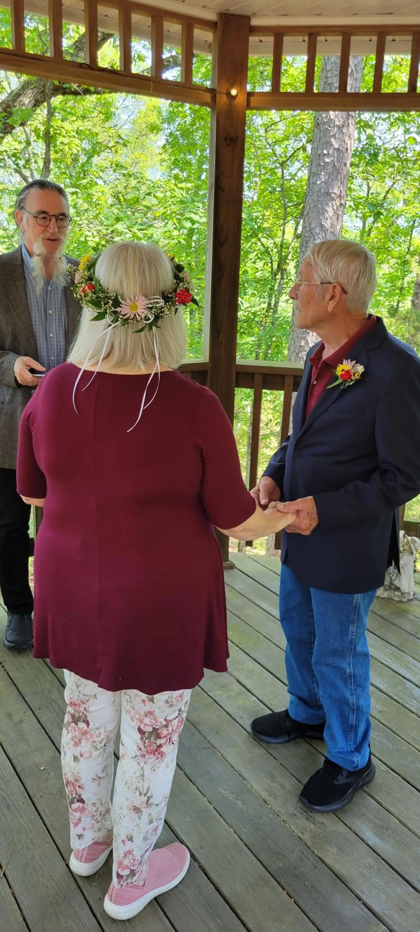 Patio in Evening Shade Inn