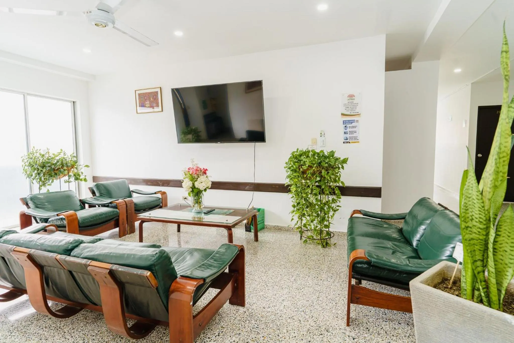 Communal lounge/ TV room in Hotel Las Molas