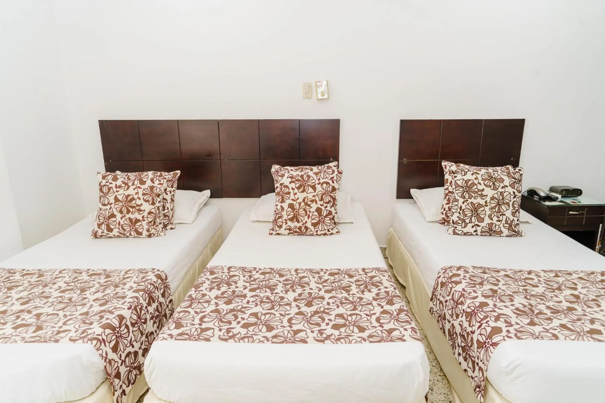 Bed in Hotel Las Molas