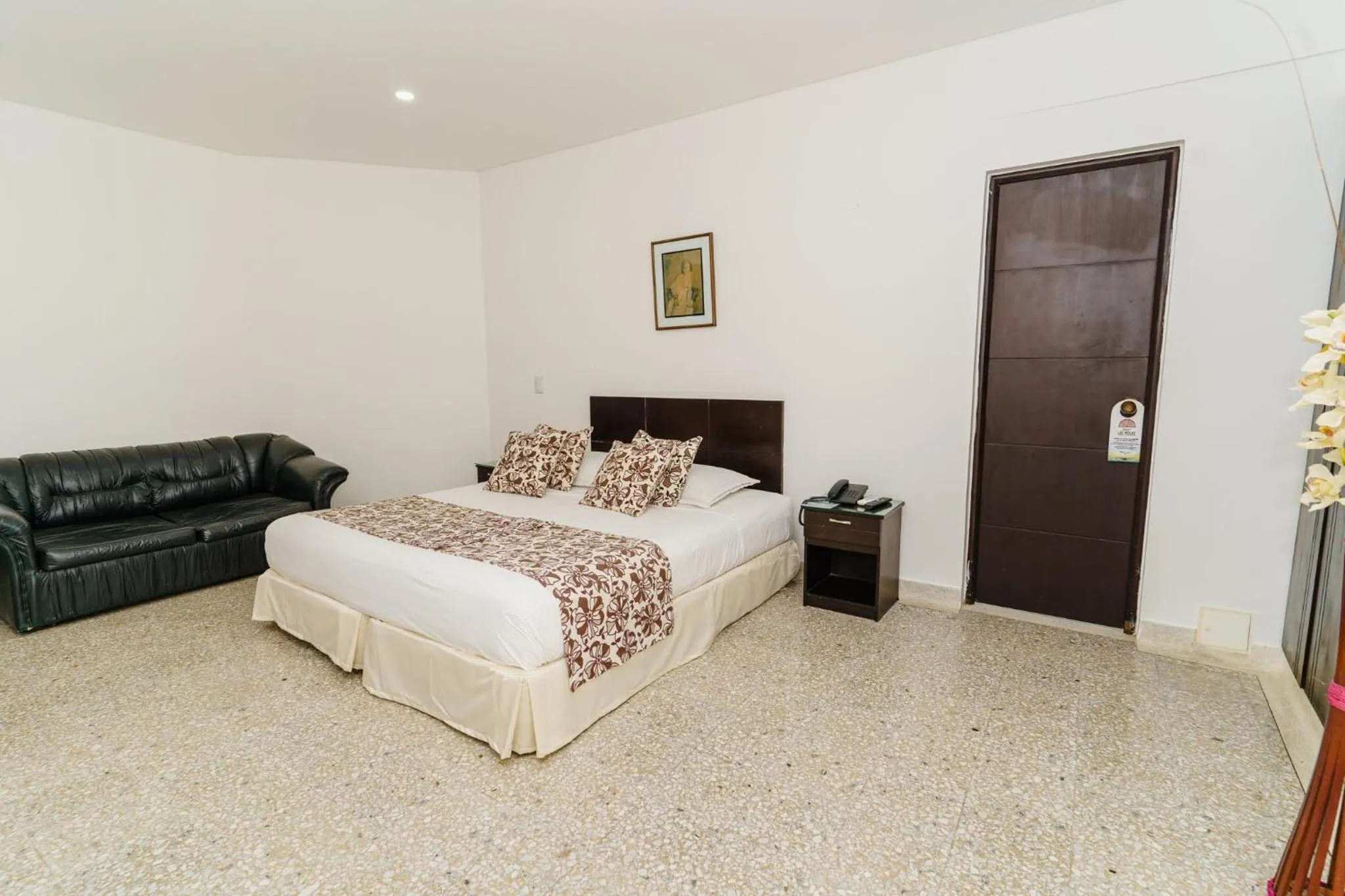 Bed in Hotel Las Molas