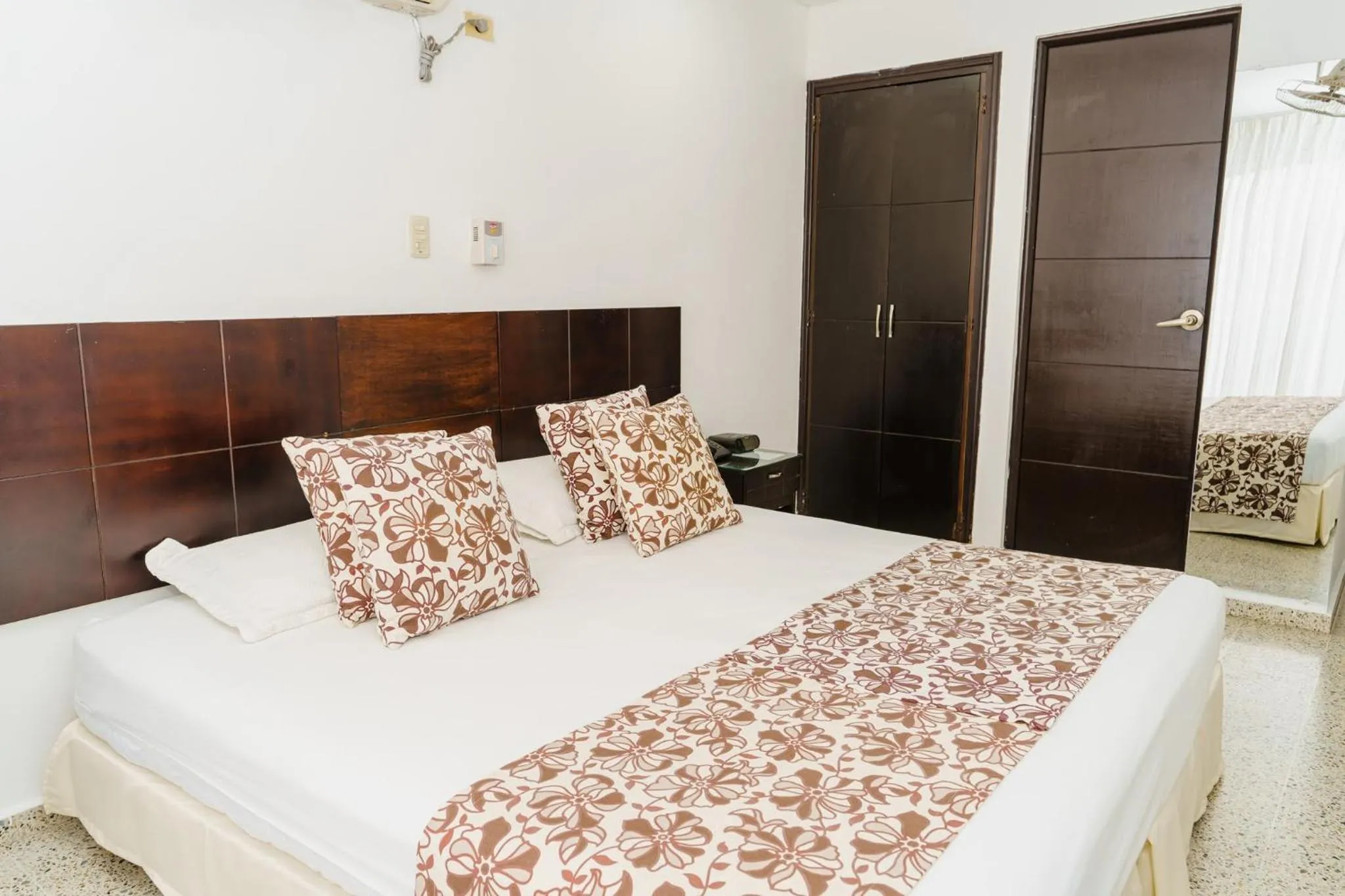 Bed in Hotel Las Molas