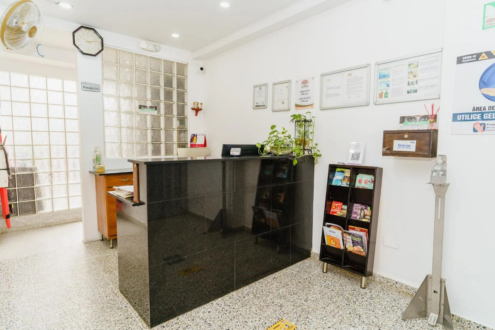 Lobby or reception in Hotel Las Molas