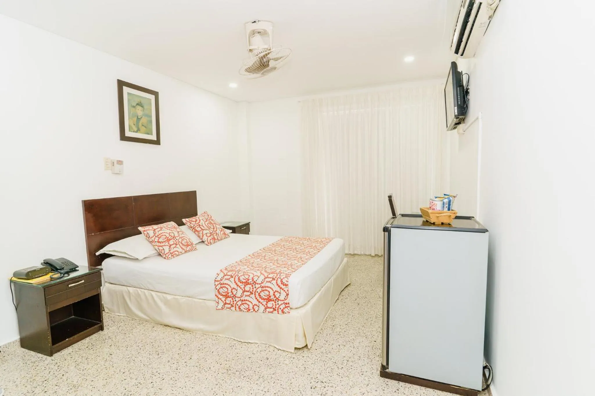 Bed in Hotel Las Molas