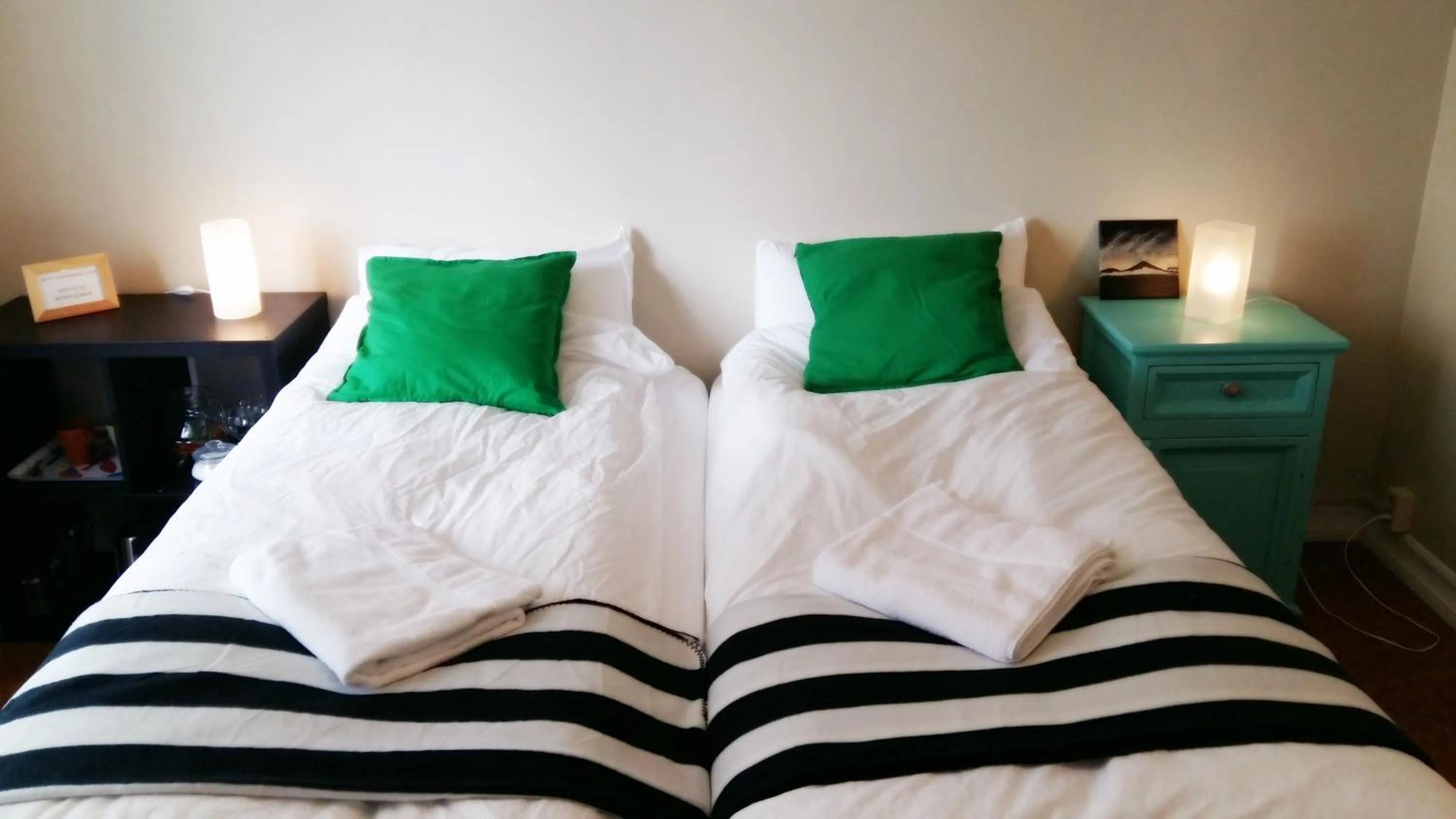 Bed in Refurinn Reykjavik Guesthouse