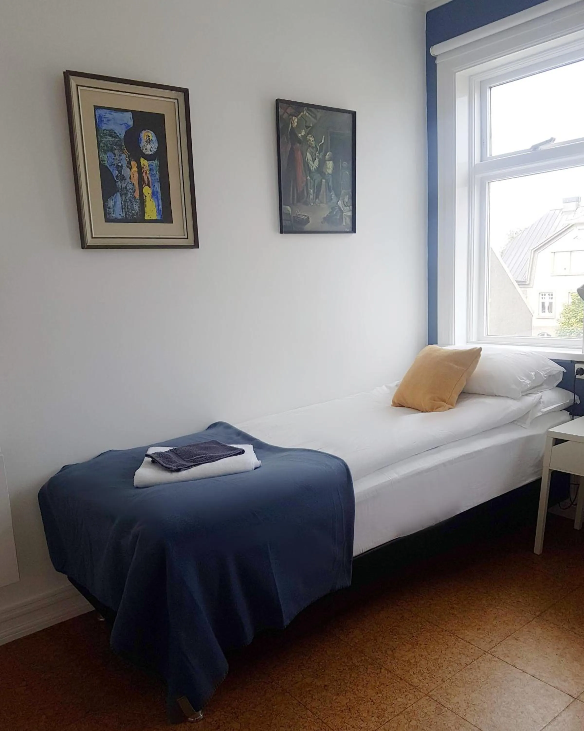 Bed in Refurinn Reykjavik Guesthouse