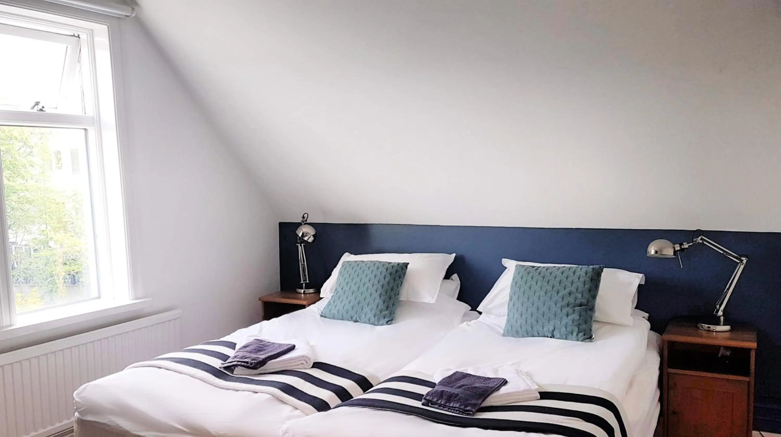 Bed in Refurinn Reykjavik Guesthouse