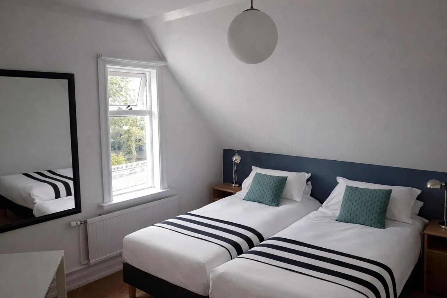 Bedroom, Bed in Refurinn Reykjavik Guesthouse