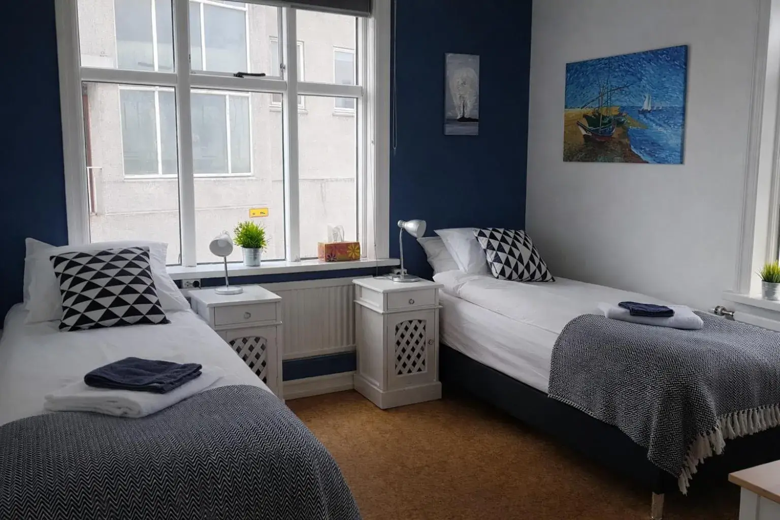 Twin Room in Refurinn Reykjavik Guesthouse Twin Room in Refurinn Reykjavik Guesthouse