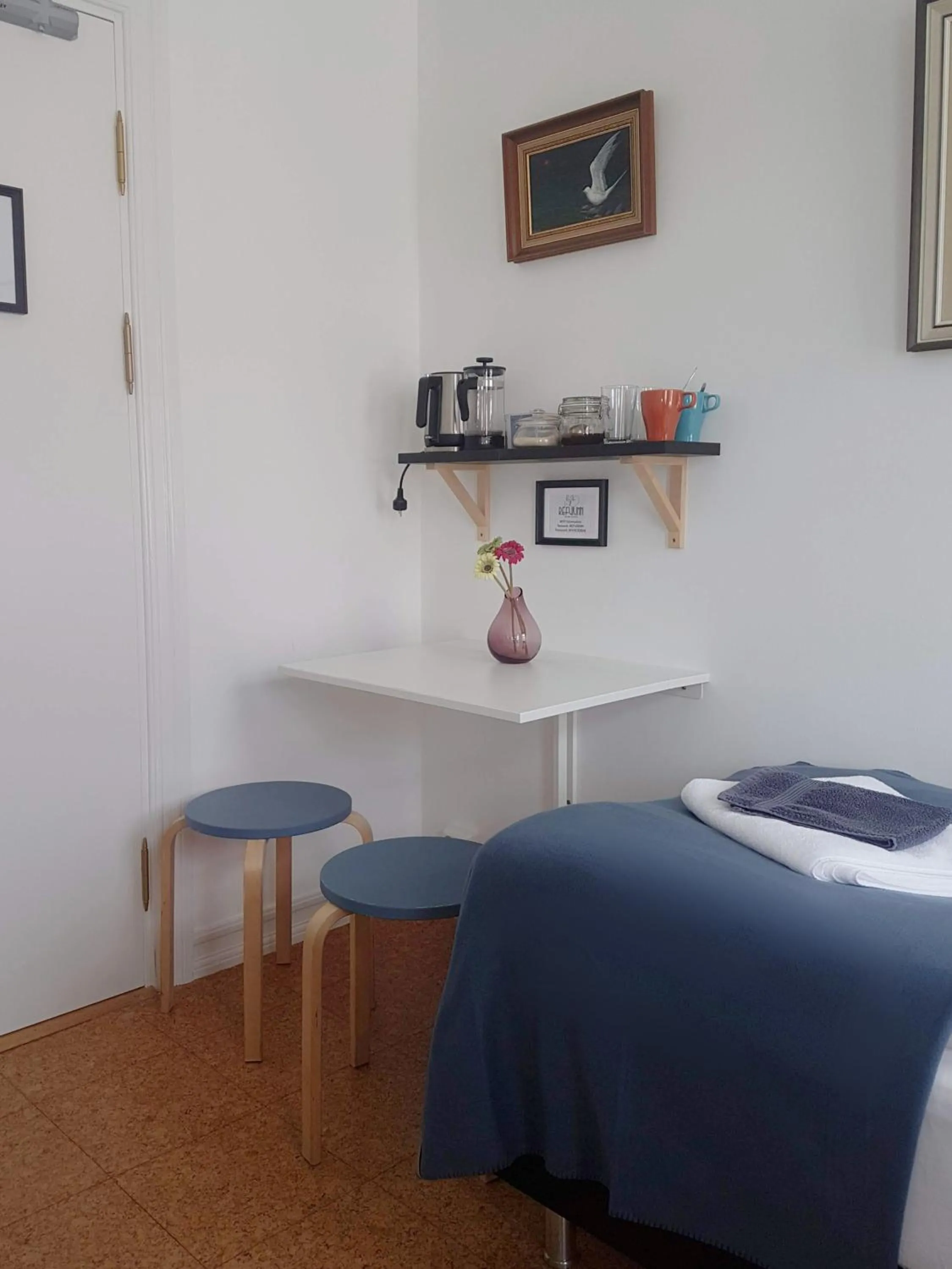 Bed in Refurinn Reykjavik Guesthouse