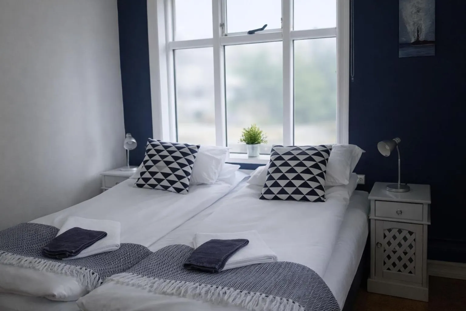 Bedroom, Bed in Refurinn Reykjavik Guesthouse