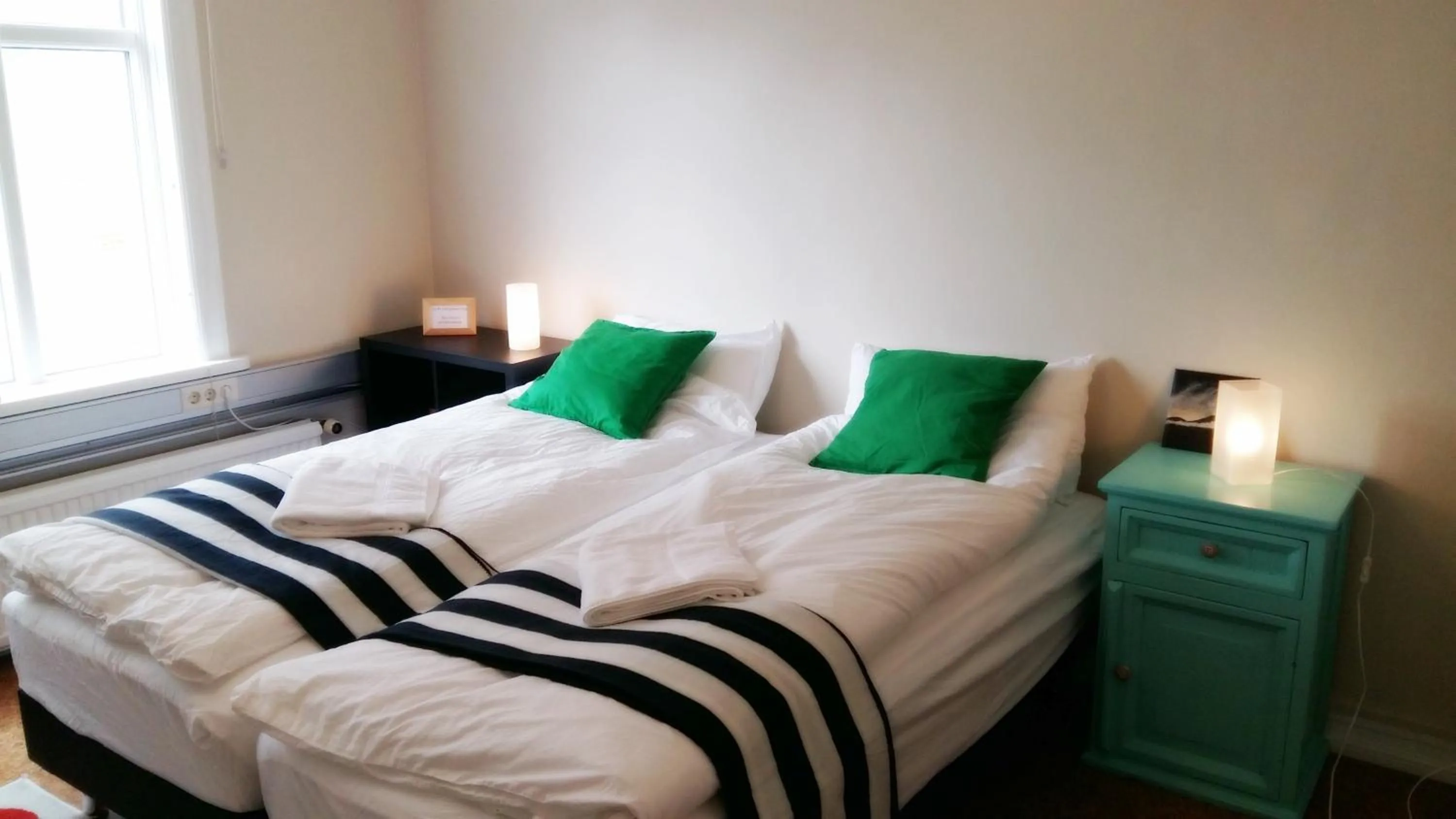 Bed in Refurinn Reykjavik Guesthouse