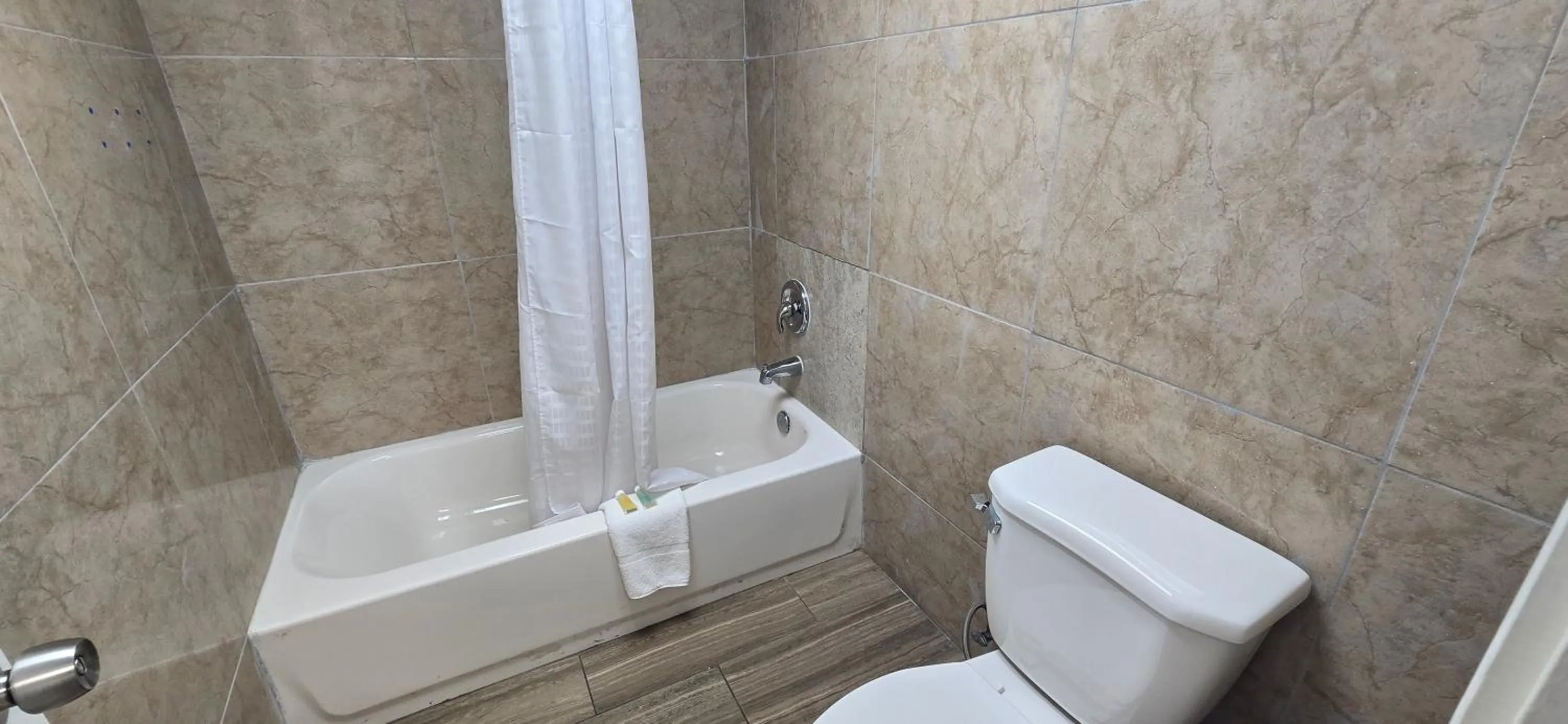 Bathroom in Baymont by Wyndham Corpus Christi Airport