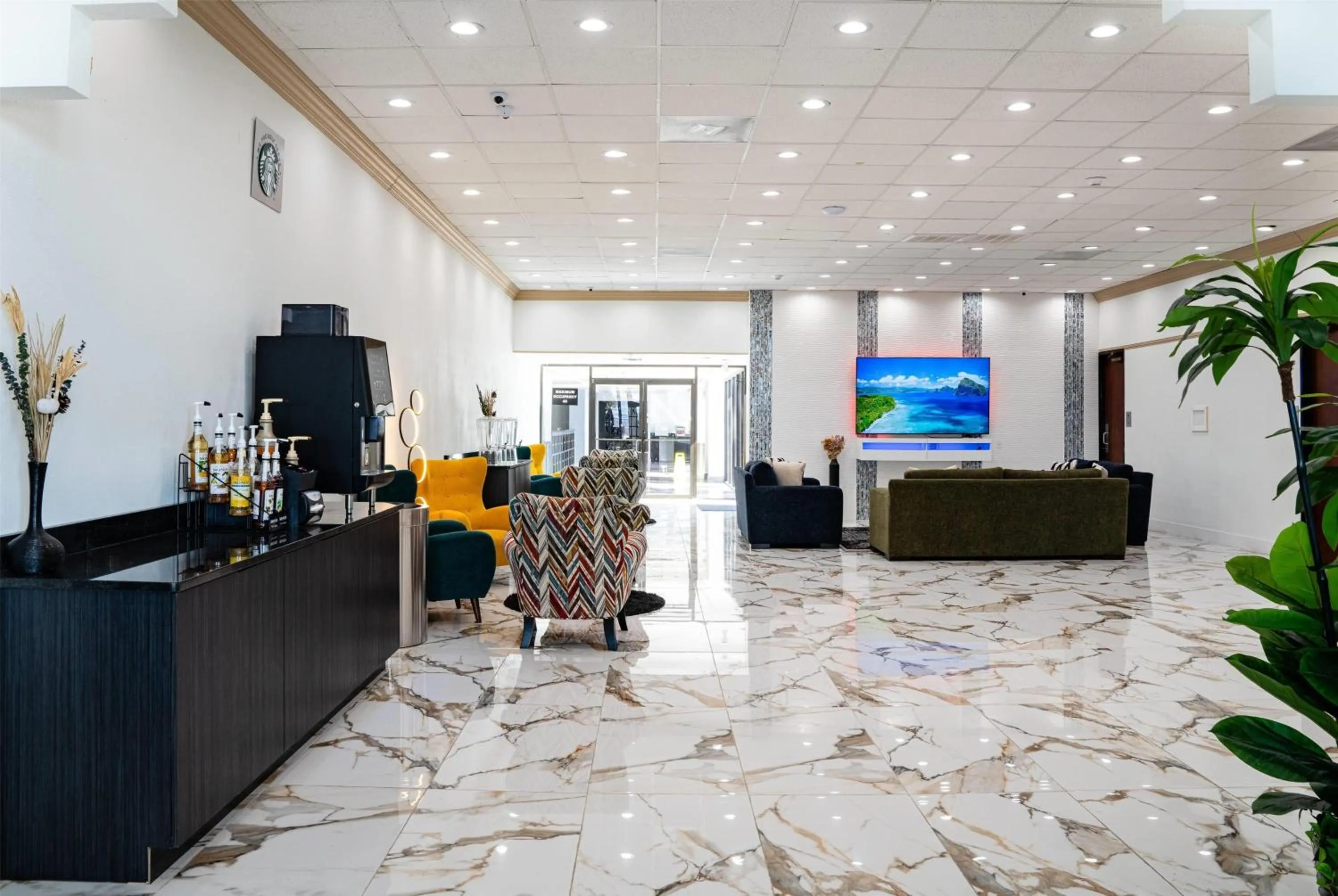 Lobby or reception in Baymont by Wyndham Corpus Christi Airport