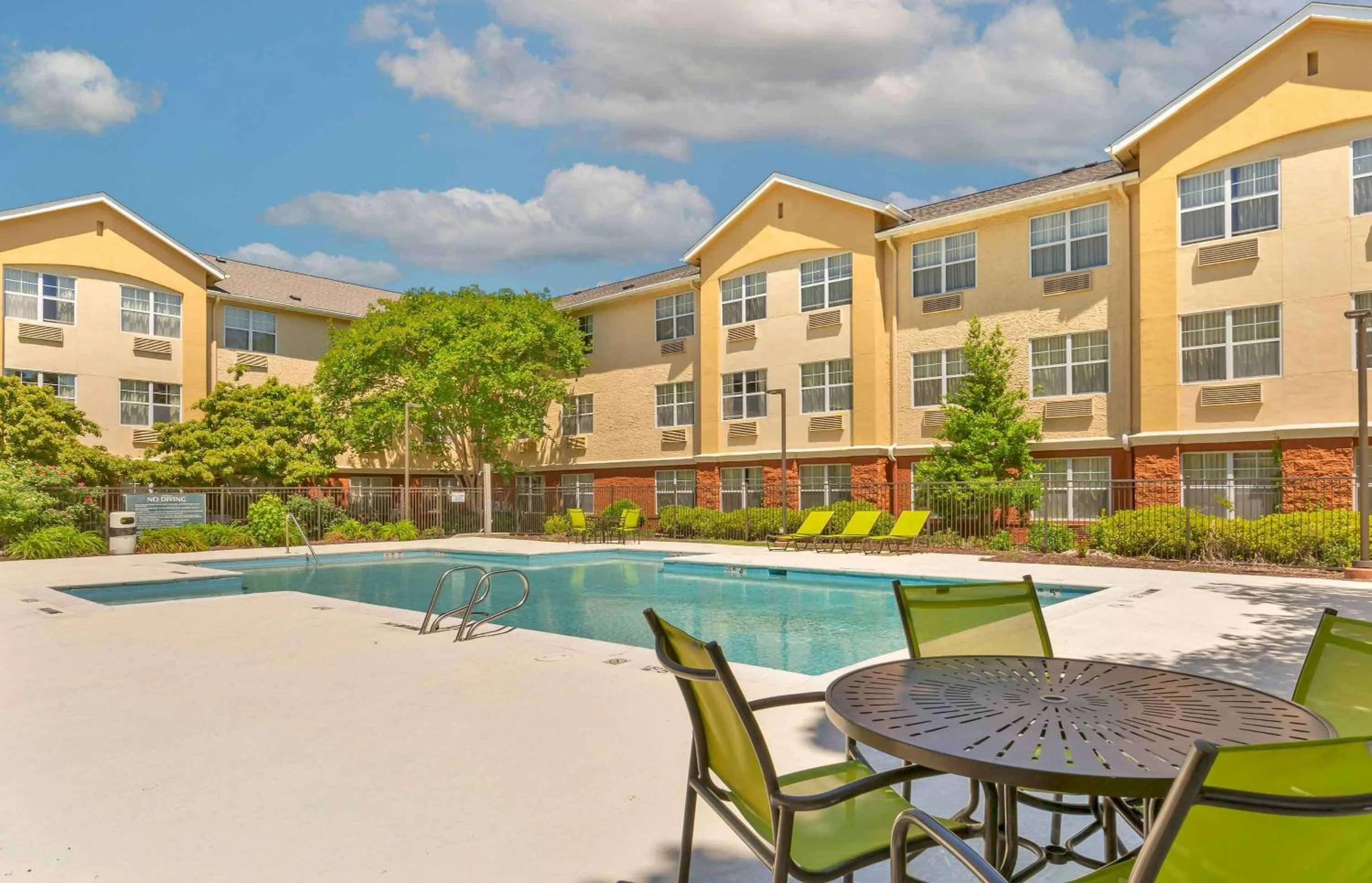 Pool view in Extended Stay America Suites - Raleigh - RTP - 4919 Miami Blvd