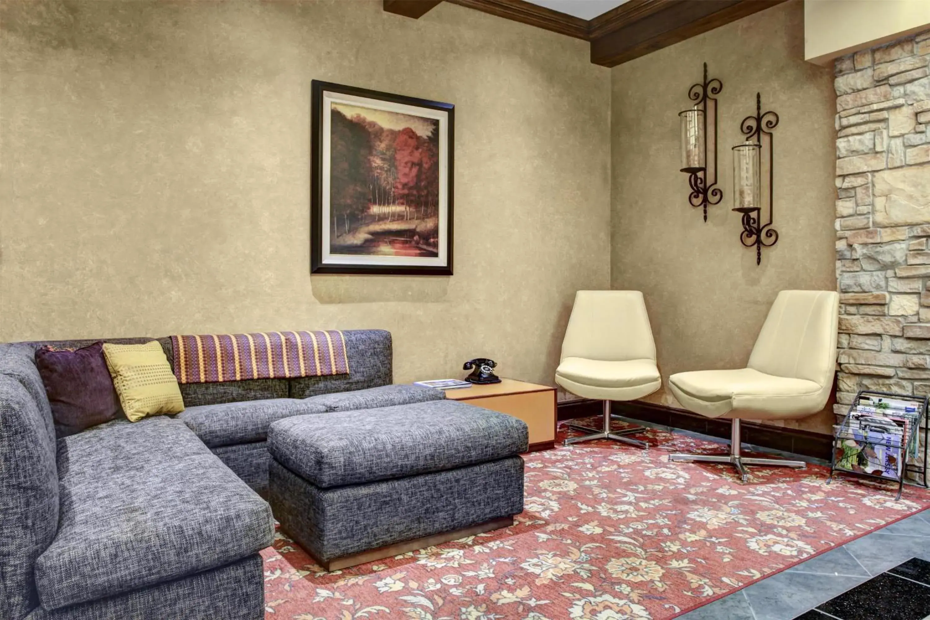 Lobby or reception in Hyatt House Branchburg - Bridgewater Lobby or reception in Hyatt House Branchburg - Bridgewater