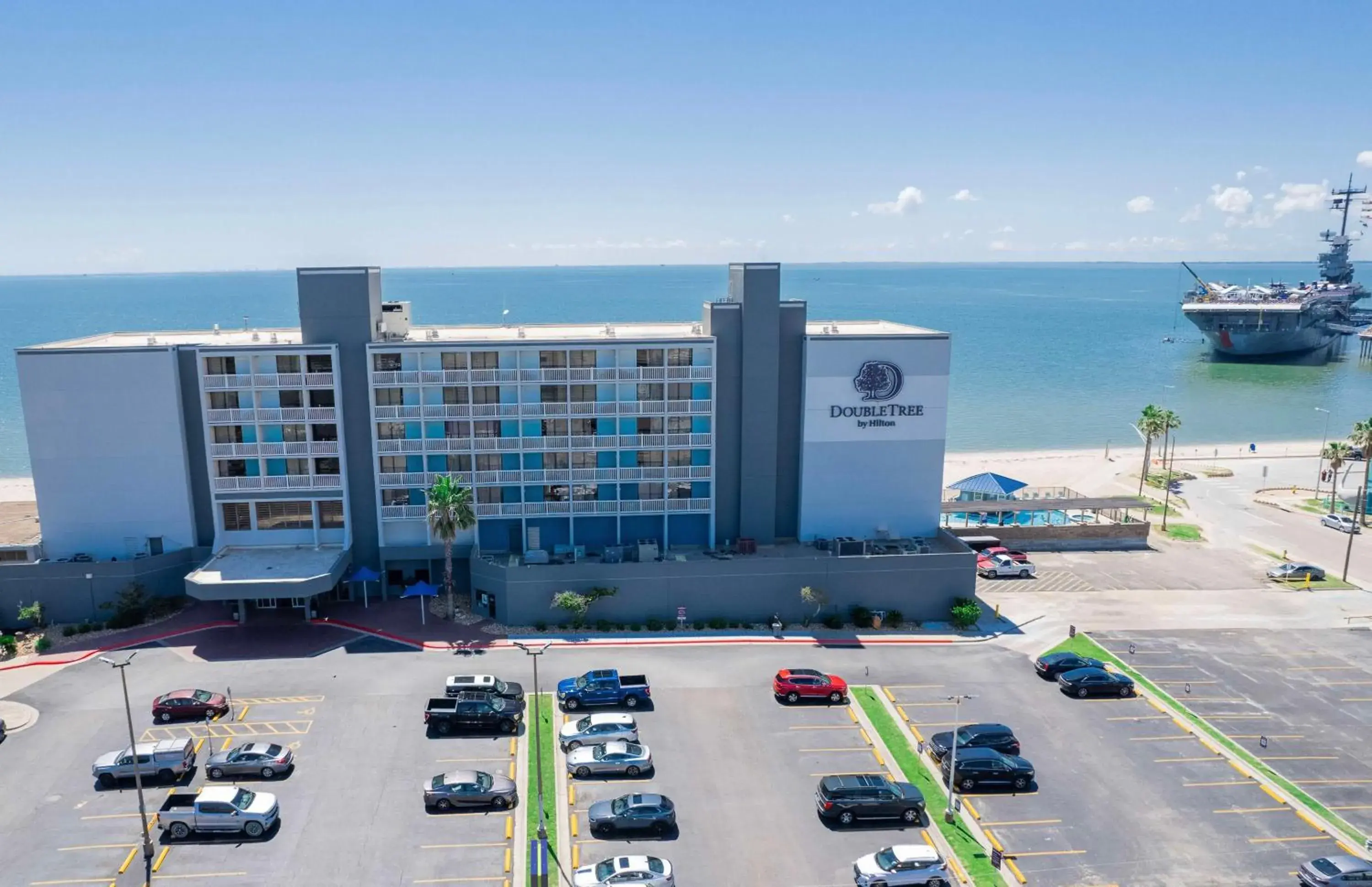 Property building in DoubleTree by Hilton Corpus Christi Beachfront Property building in DoubleTree by Hilton Corpus Christi Beachfront