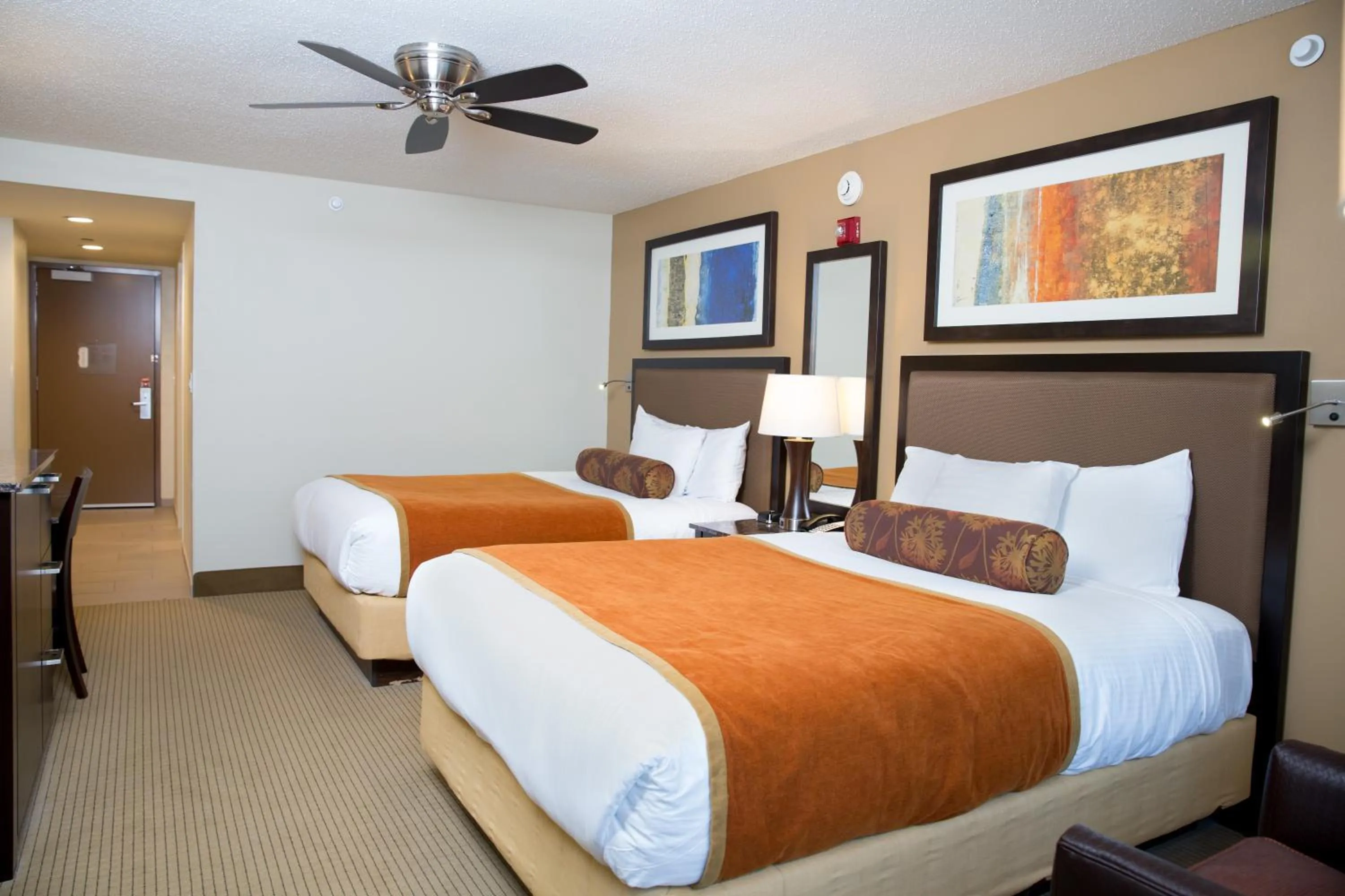 Bed in Isle of Capri Boonville, A Caesars Destination