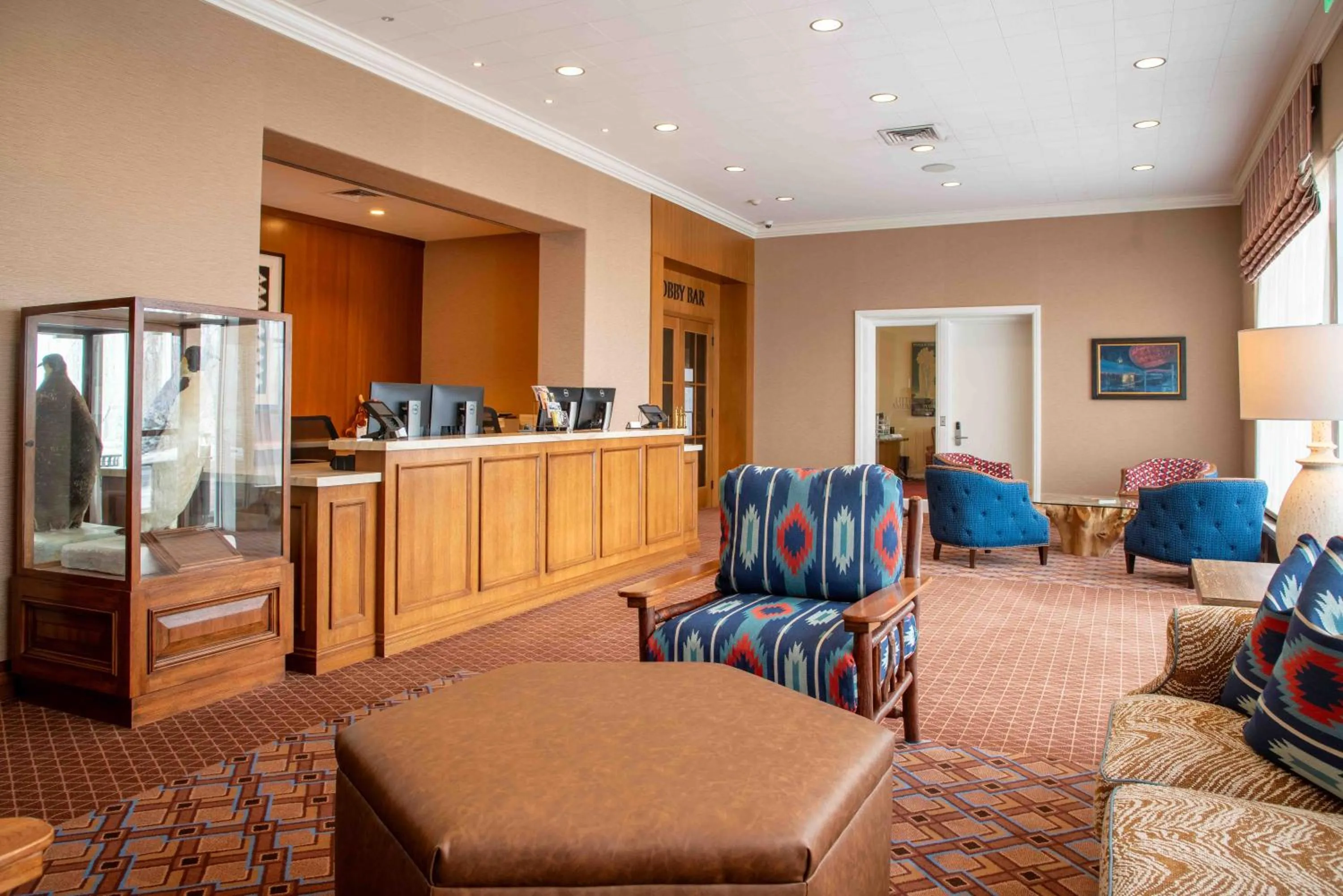 Lobby or reception in Little America Hotel - Wyoming