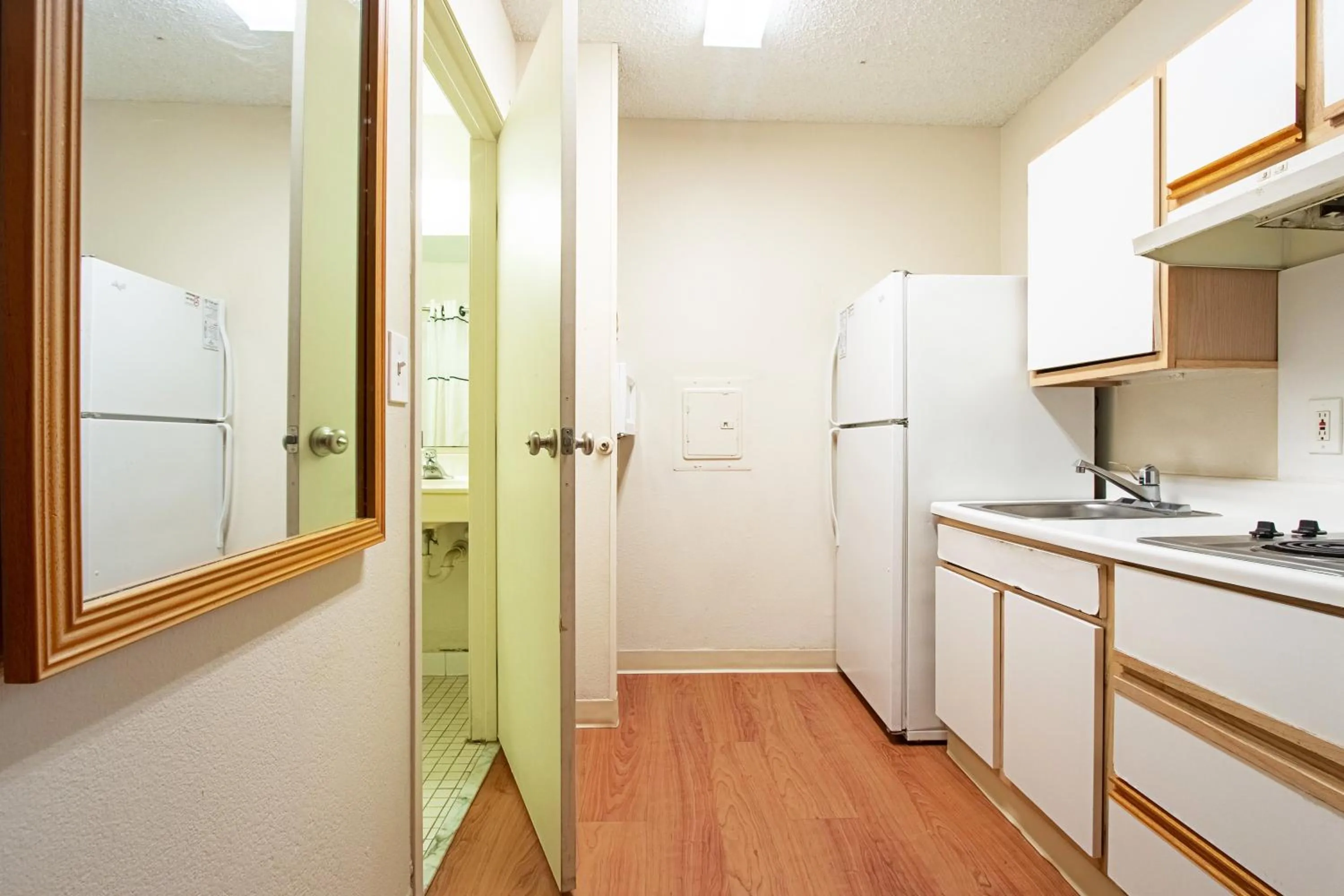 Photo of the whole room in HomeTowne Studios by Red Roof Phoenix - Dunlap Ave