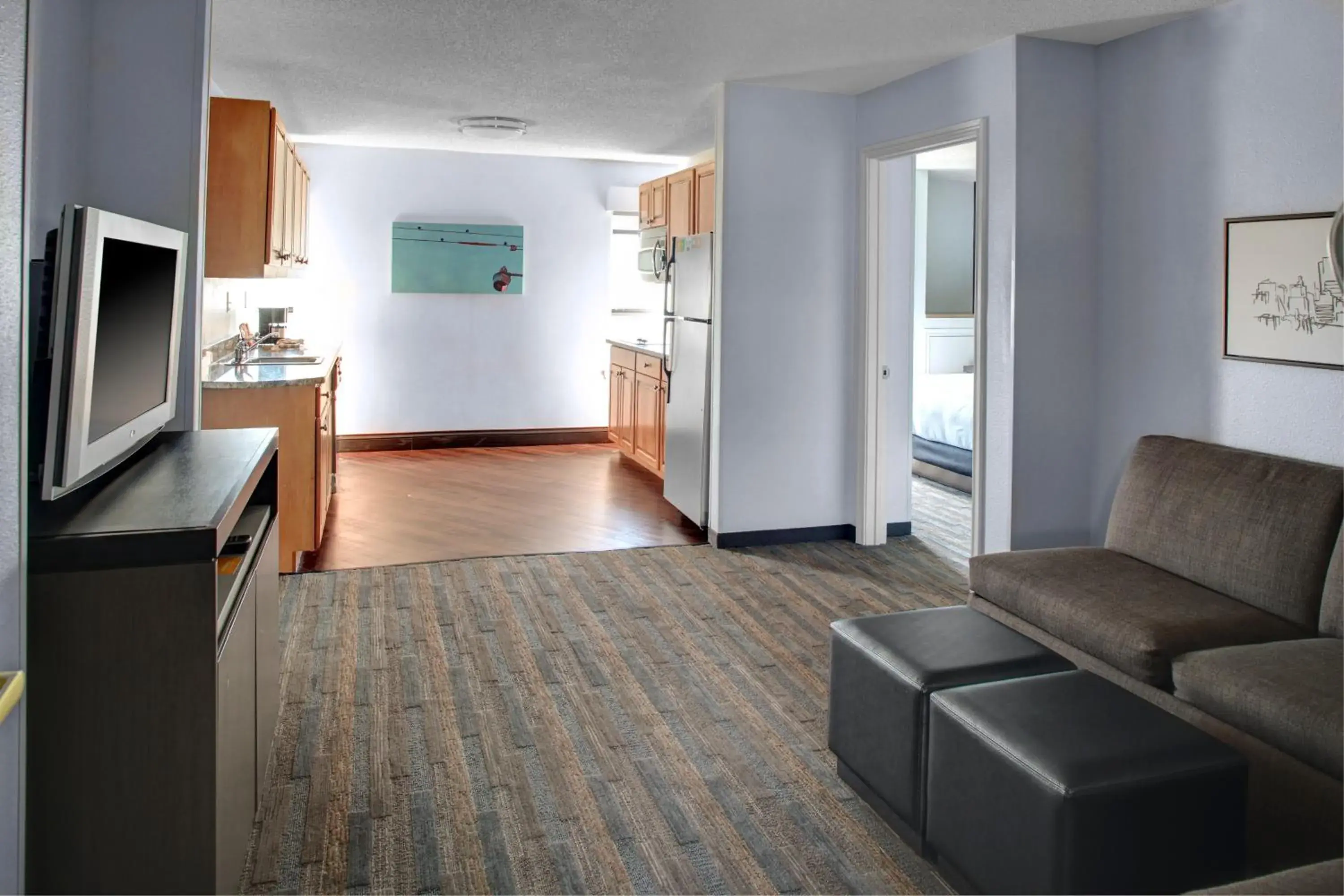 Living room in Hyatt House Dallas Uptown Living room in Hyatt House Dallas Uptown