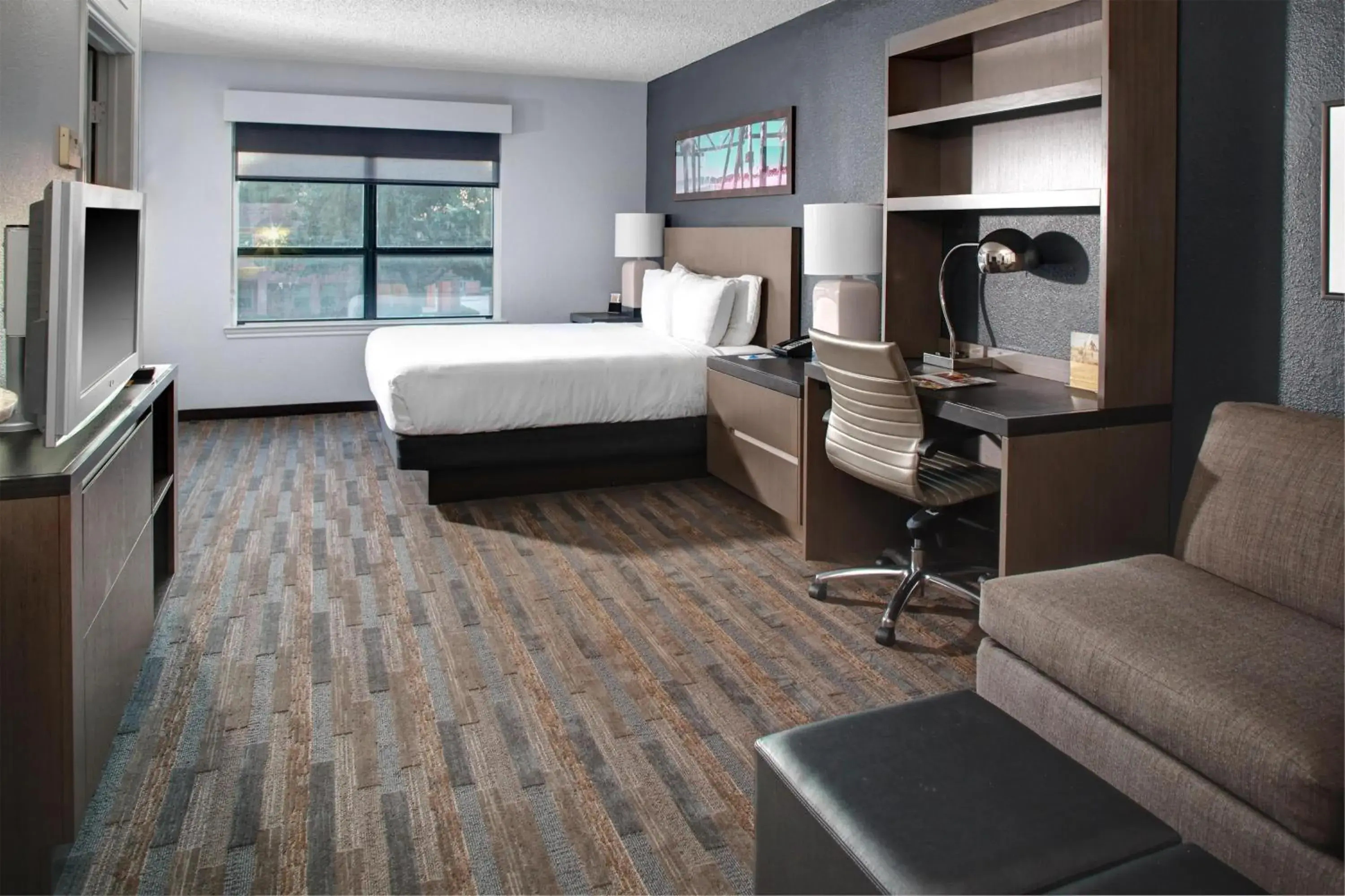 Bedroom, Bed in Hyatt House Dallas Uptown Bedroom, Bed in Hyatt House Dallas Uptown