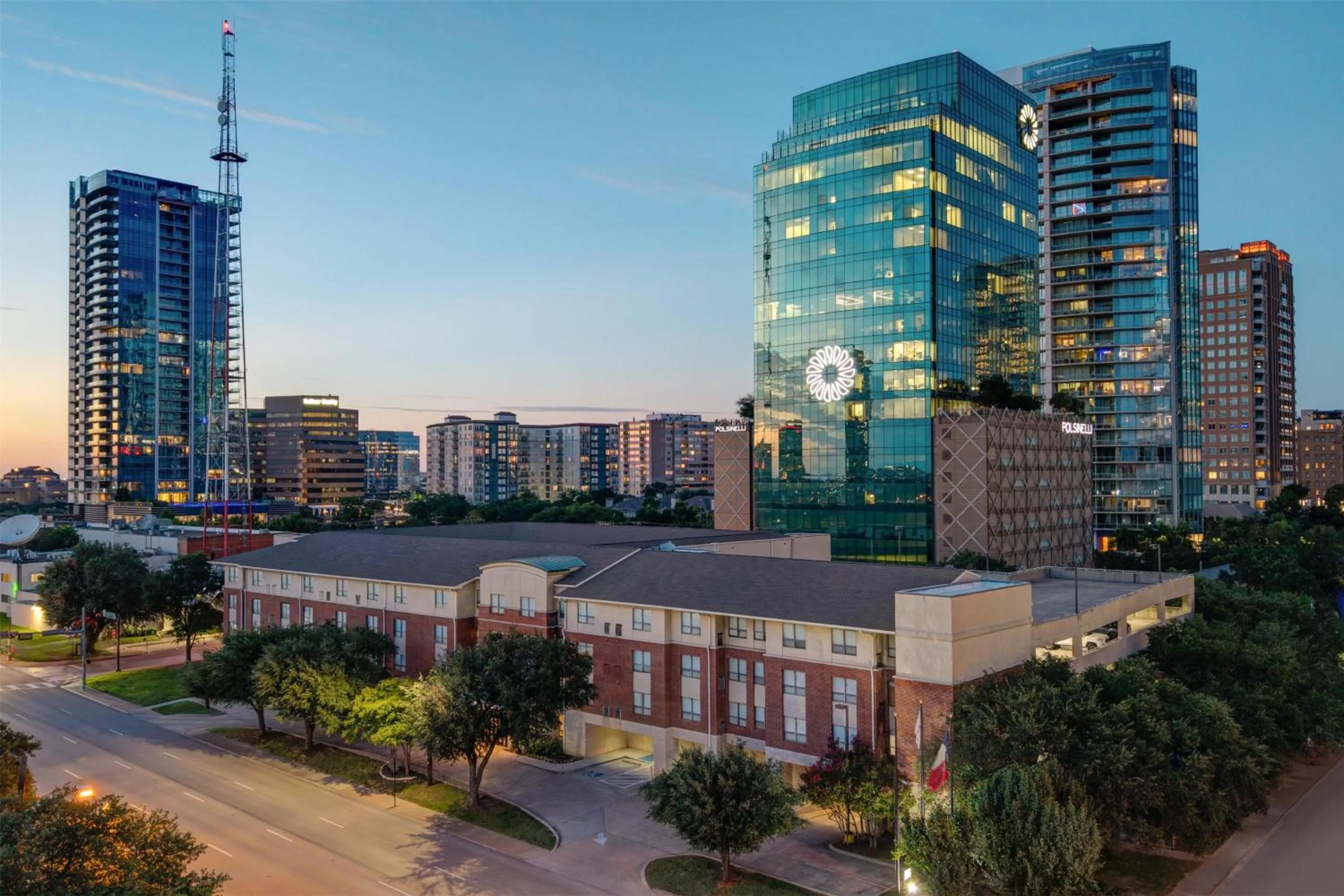 Property building in Hyatt House Dallas Uptown