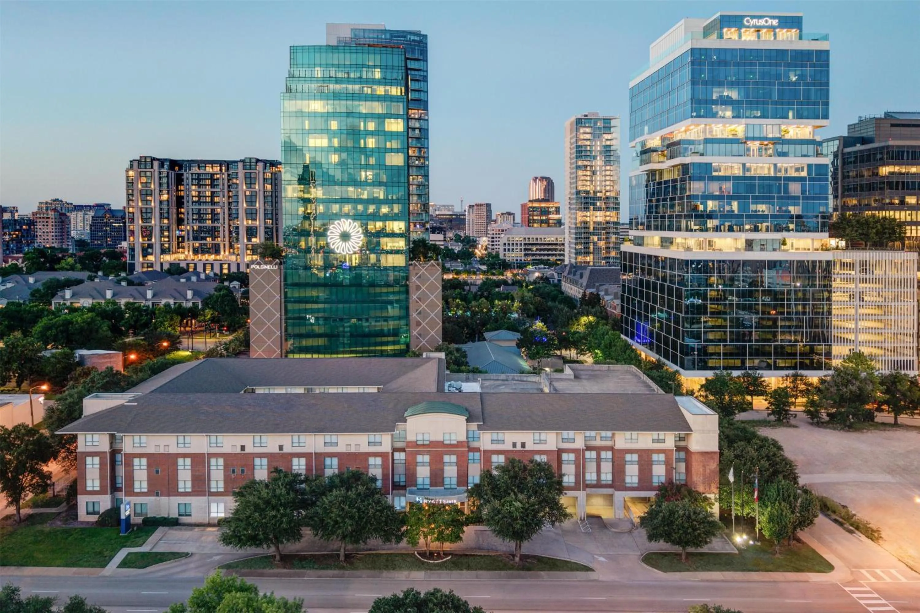 Property building in Hyatt House Dallas Uptown
