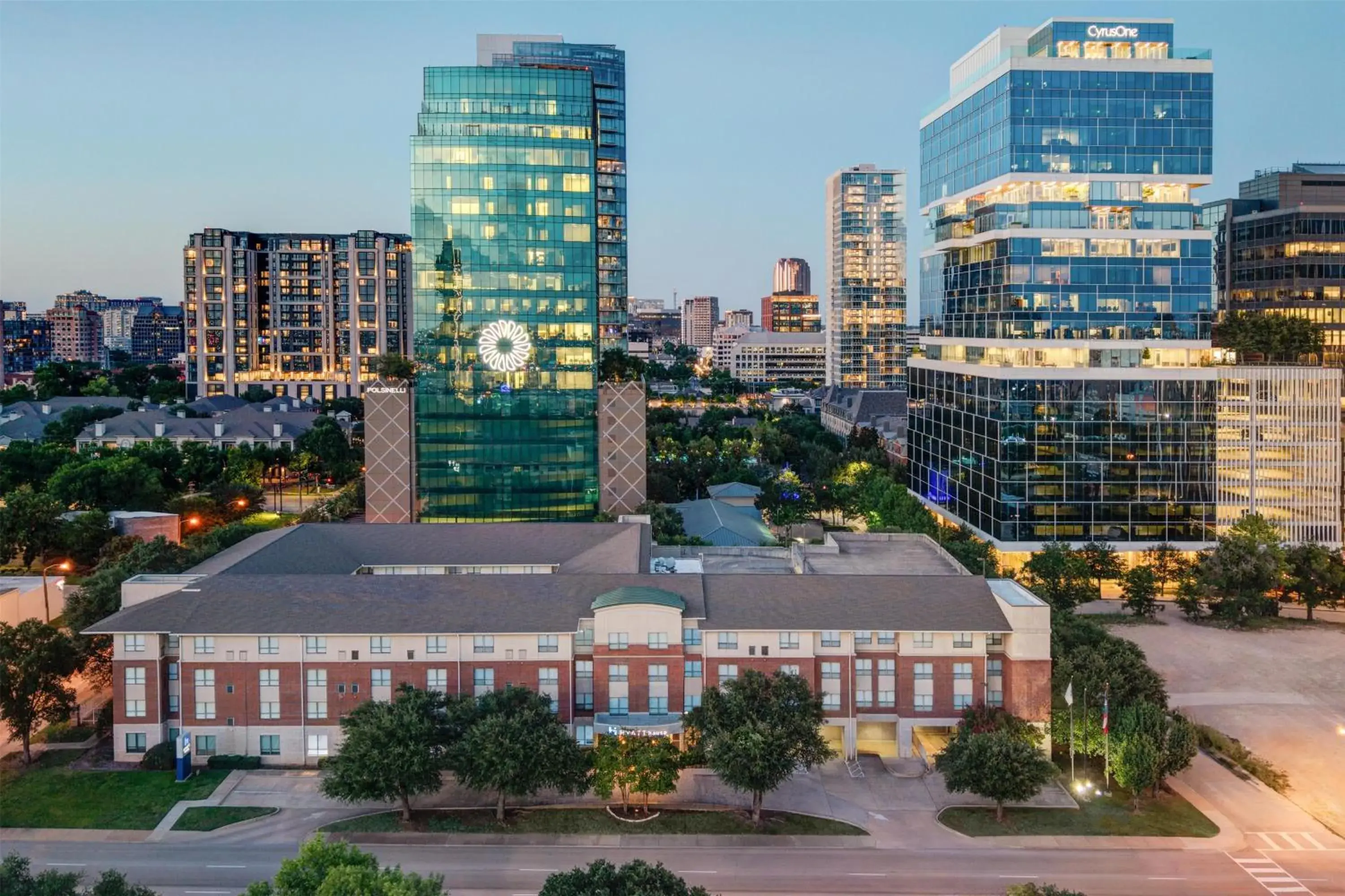 Property building in Hyatt House Dallas Uptown Property building in Hyatt House Dallas Uptown