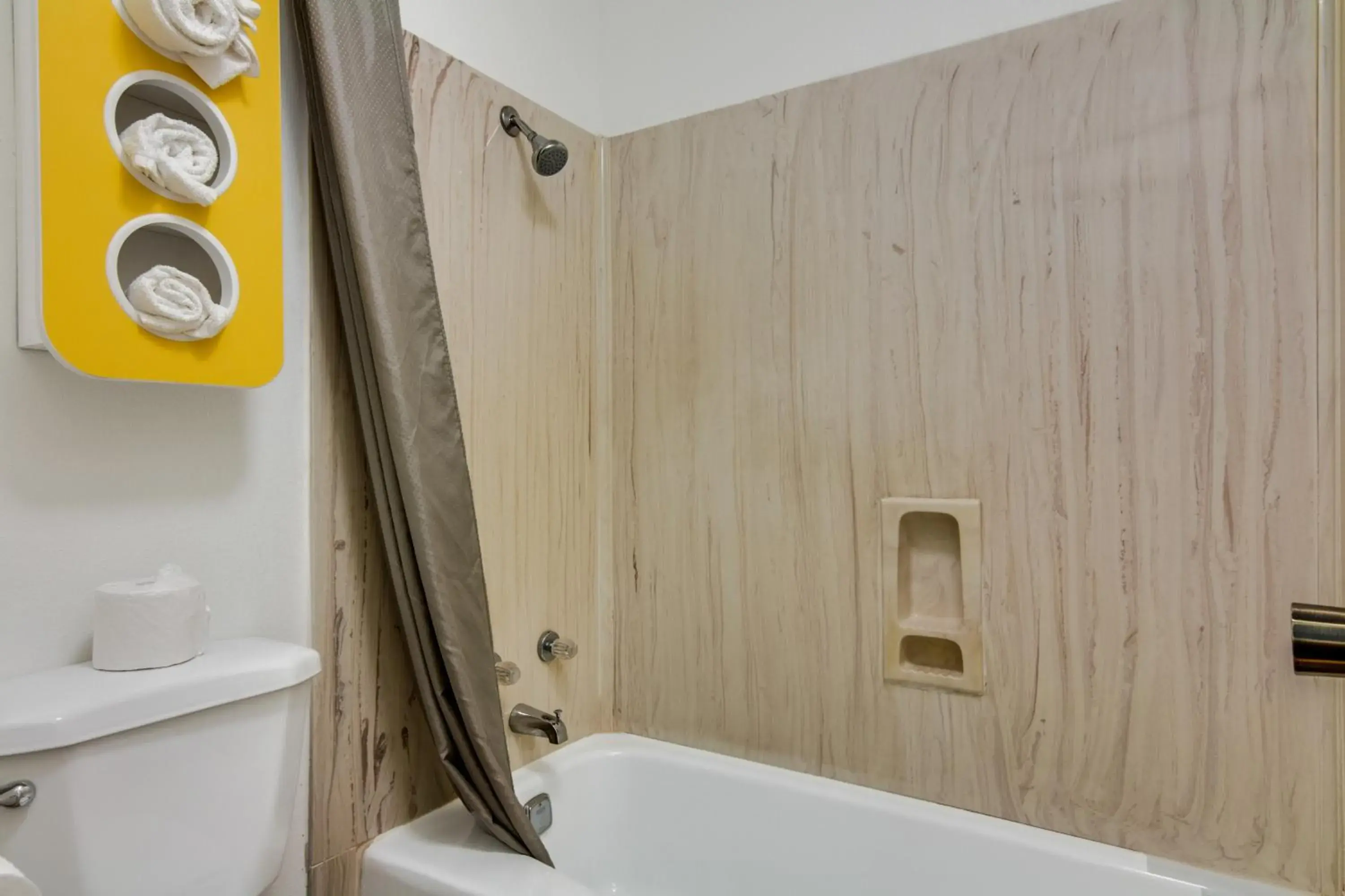 Bathroom in Motel 6-Longview, TX - North Bathroom in Motel 6-Longview, TX - North